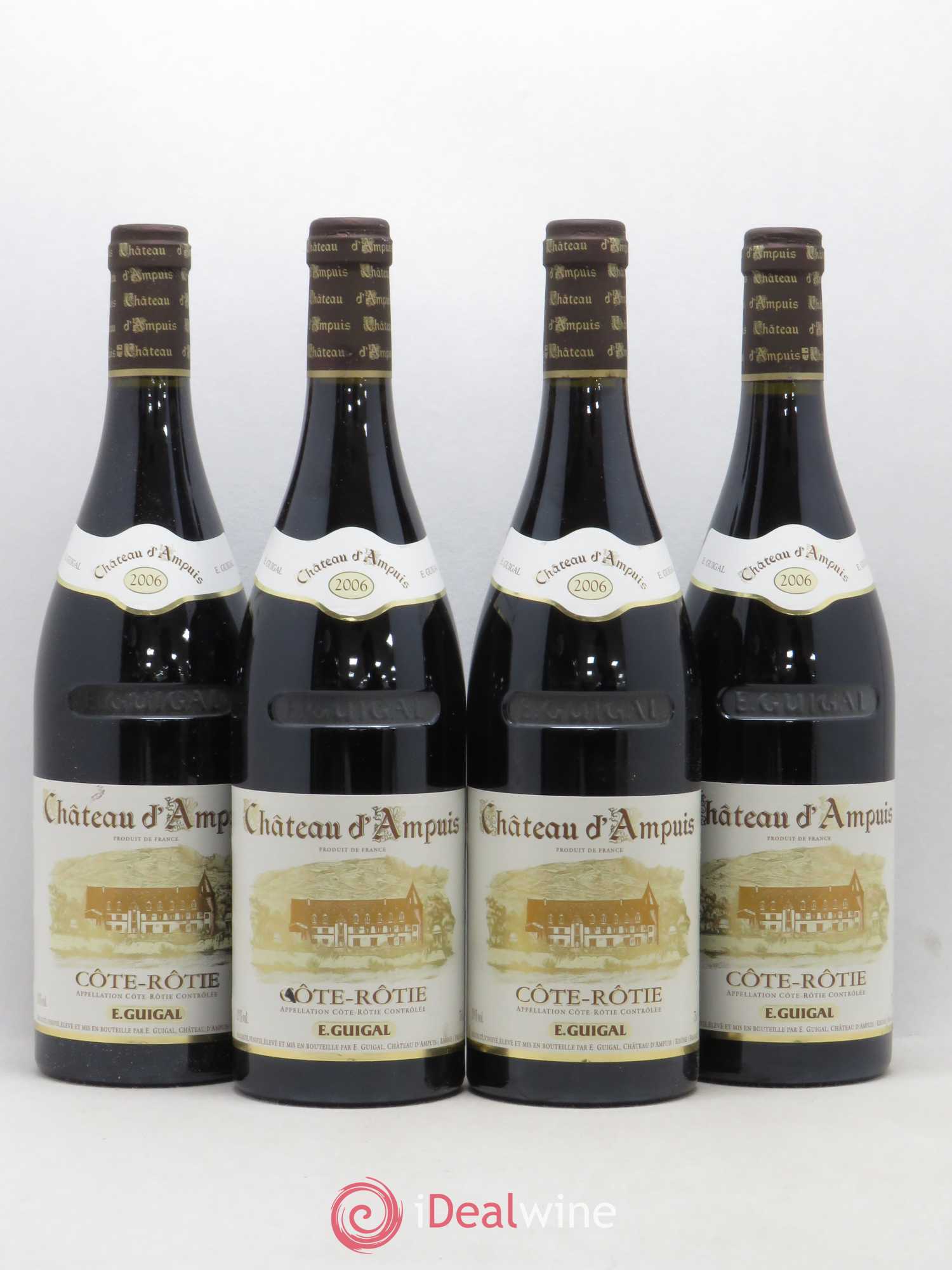 Côte-Rôtie Château d'Ampuis Guigal 2006 - Lot de 4 bouteilles - 0