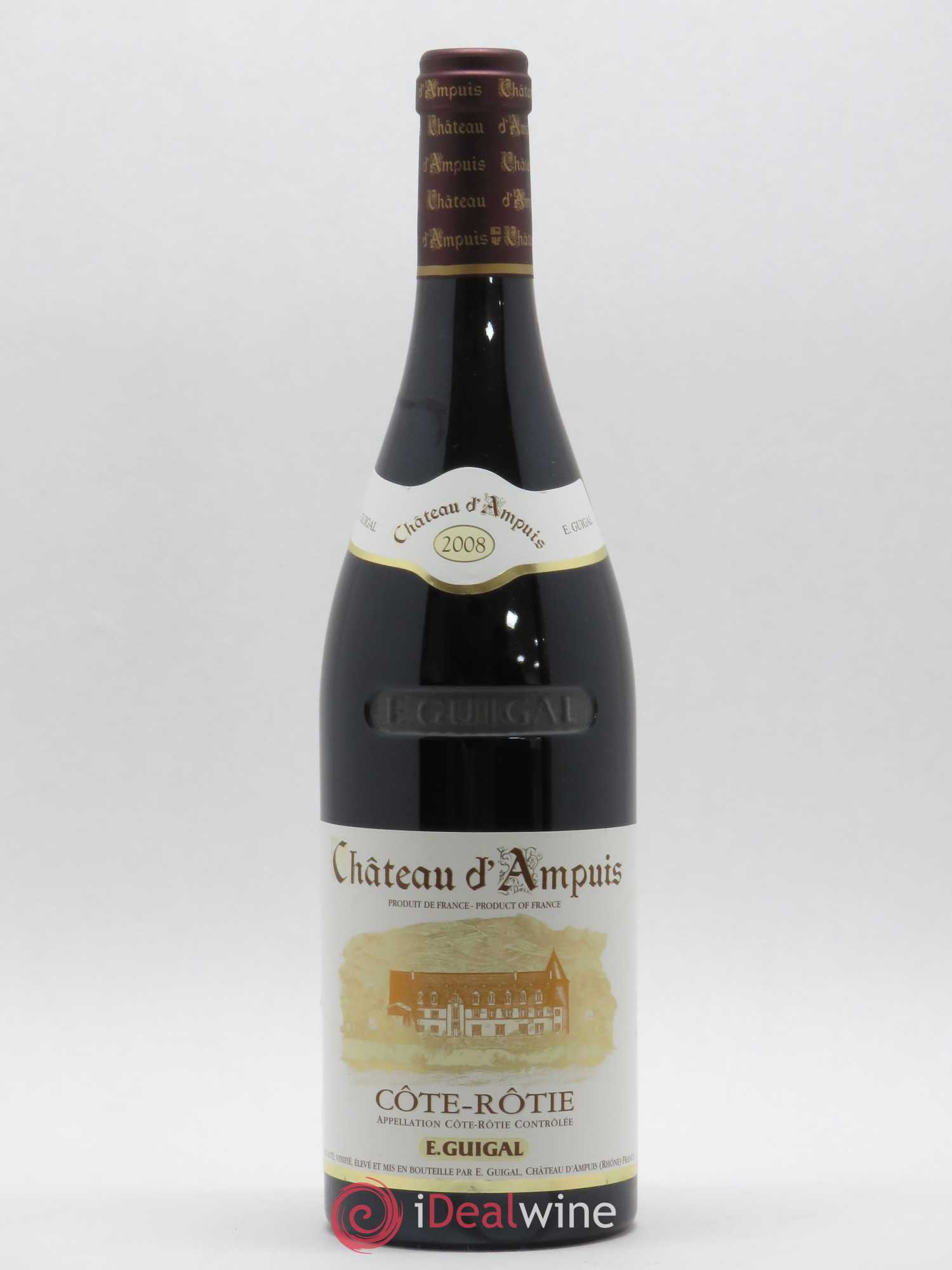 Côte-Rôtie Château d'Ampuis Guigal 2008 - Lot de 1 bouteille - 0