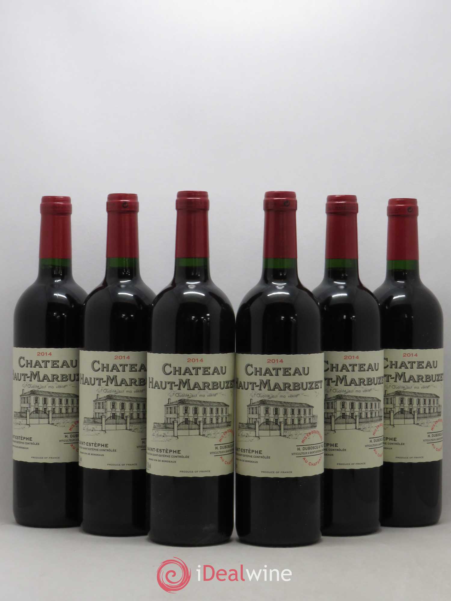 Château Haut Marbuzet 2014 - Lot de 6 bouteilles - 0