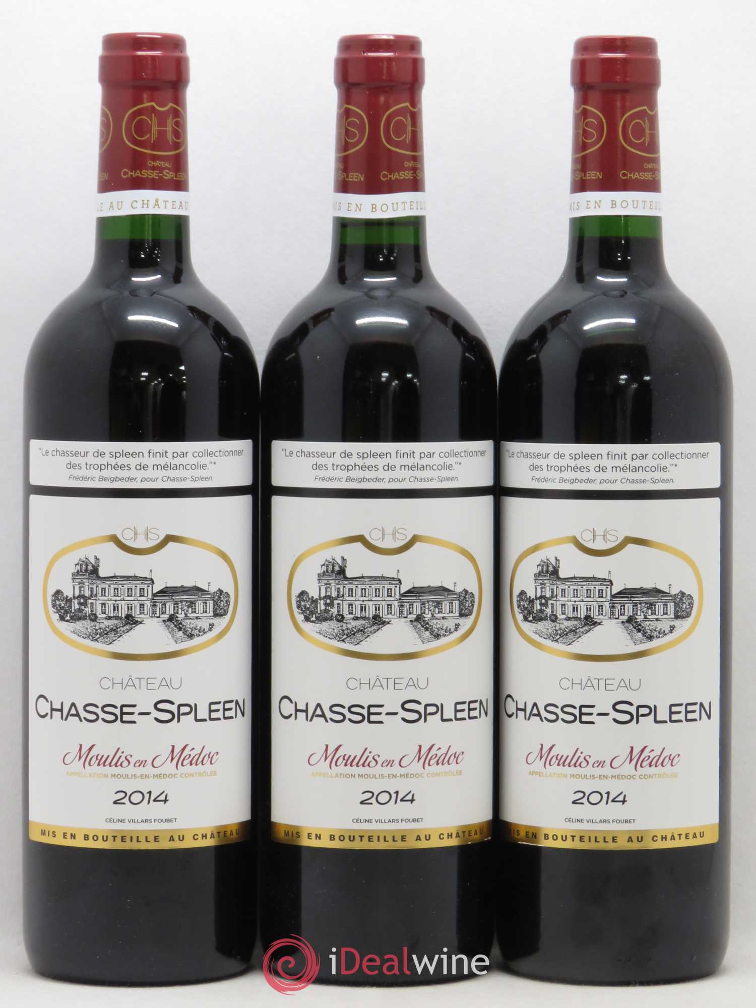 Château Chasse Spleen 2014 - Lot de 6 bouteilles - 2
