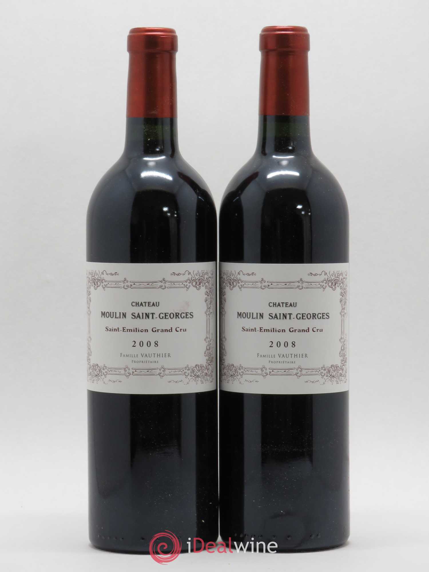 Château Moulin Saint Georges 2008 - Lot de 5 bouteilles - 2