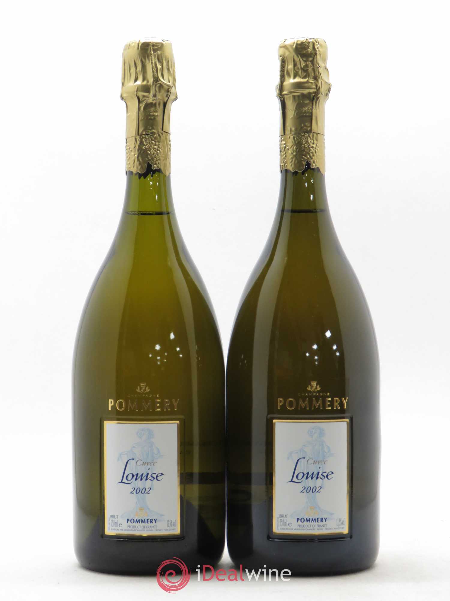 Cuvée Louise Pommery 2002 - Lot de 2 bouteilles - 0