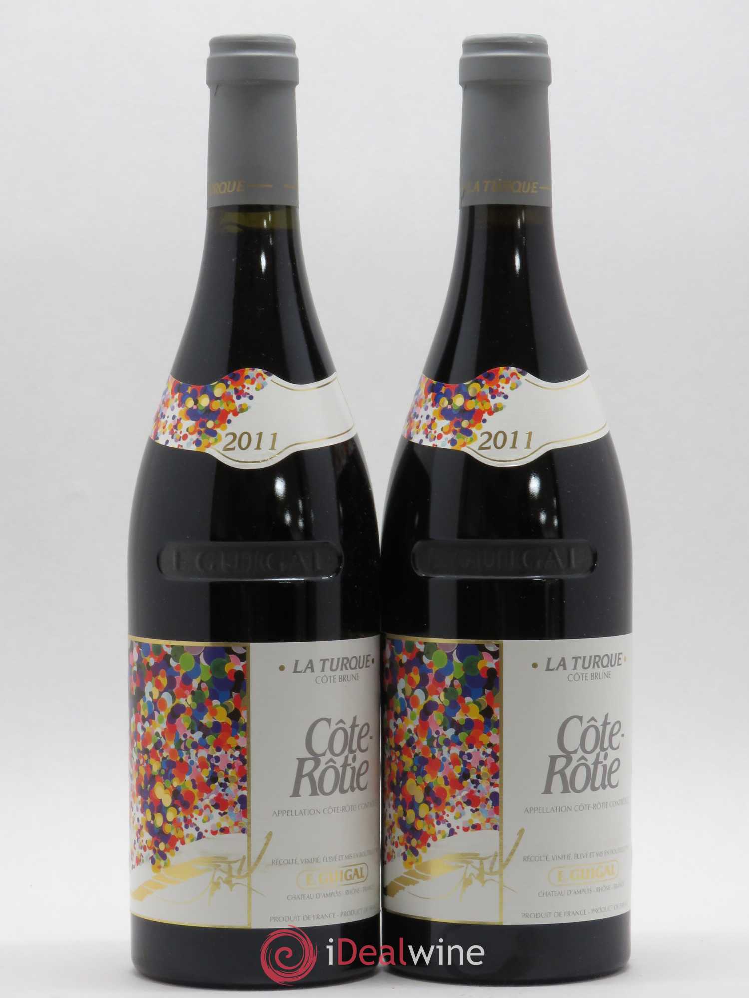 Côte-Rôtie La Turque Guigal 2011 - Lot of 2 bottles - 0