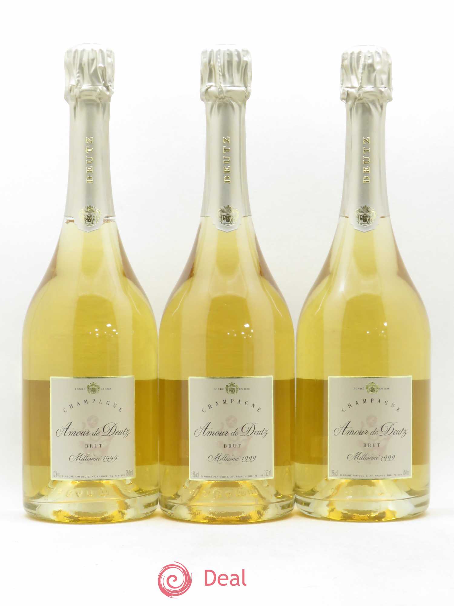 Amour de Deutz Brut Deutz 1999 - Lot of 6 bottles - 1