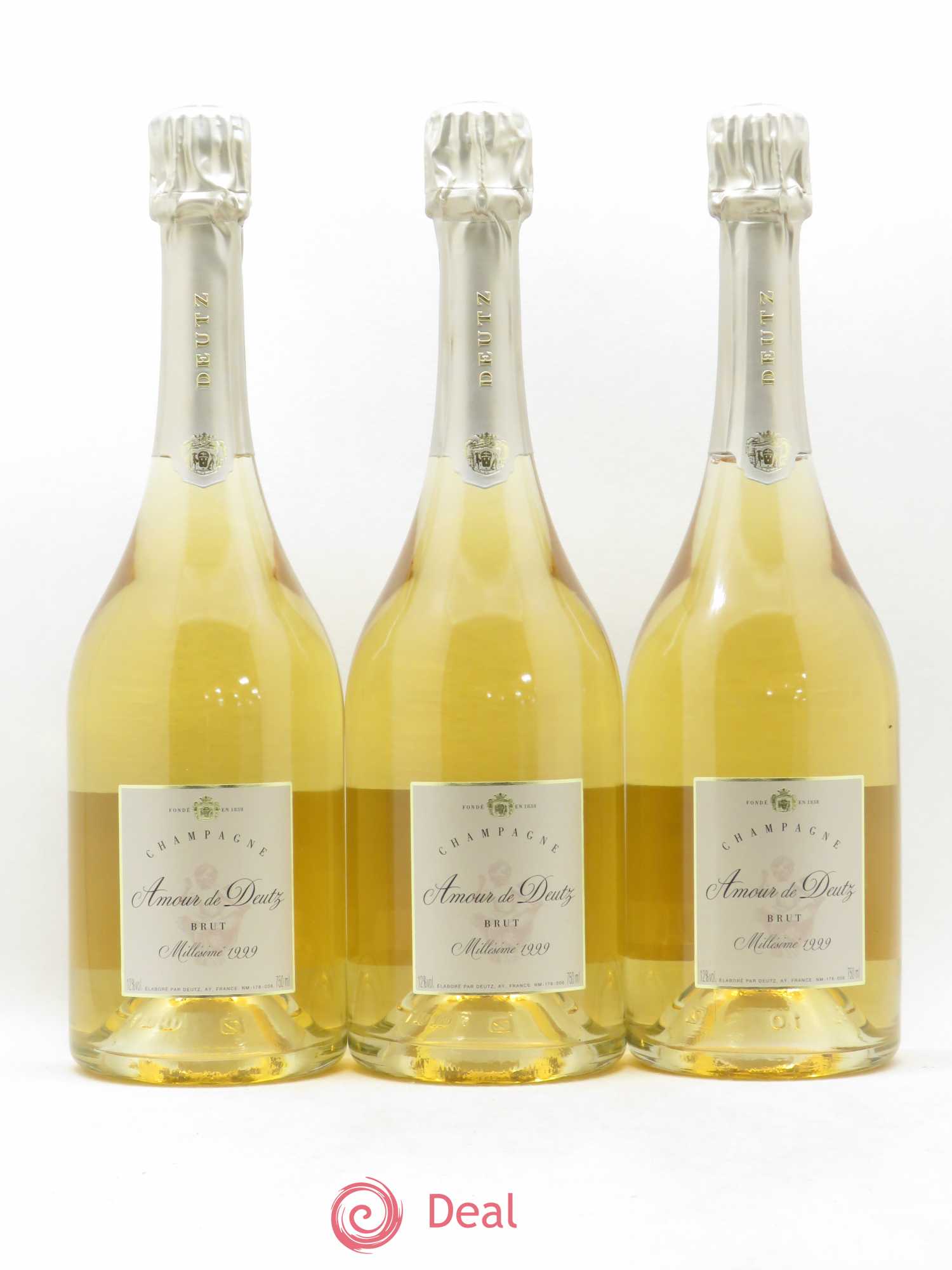 Amour de Deutz Brut Deutz 1999 - Lot of 6 bottles - 3