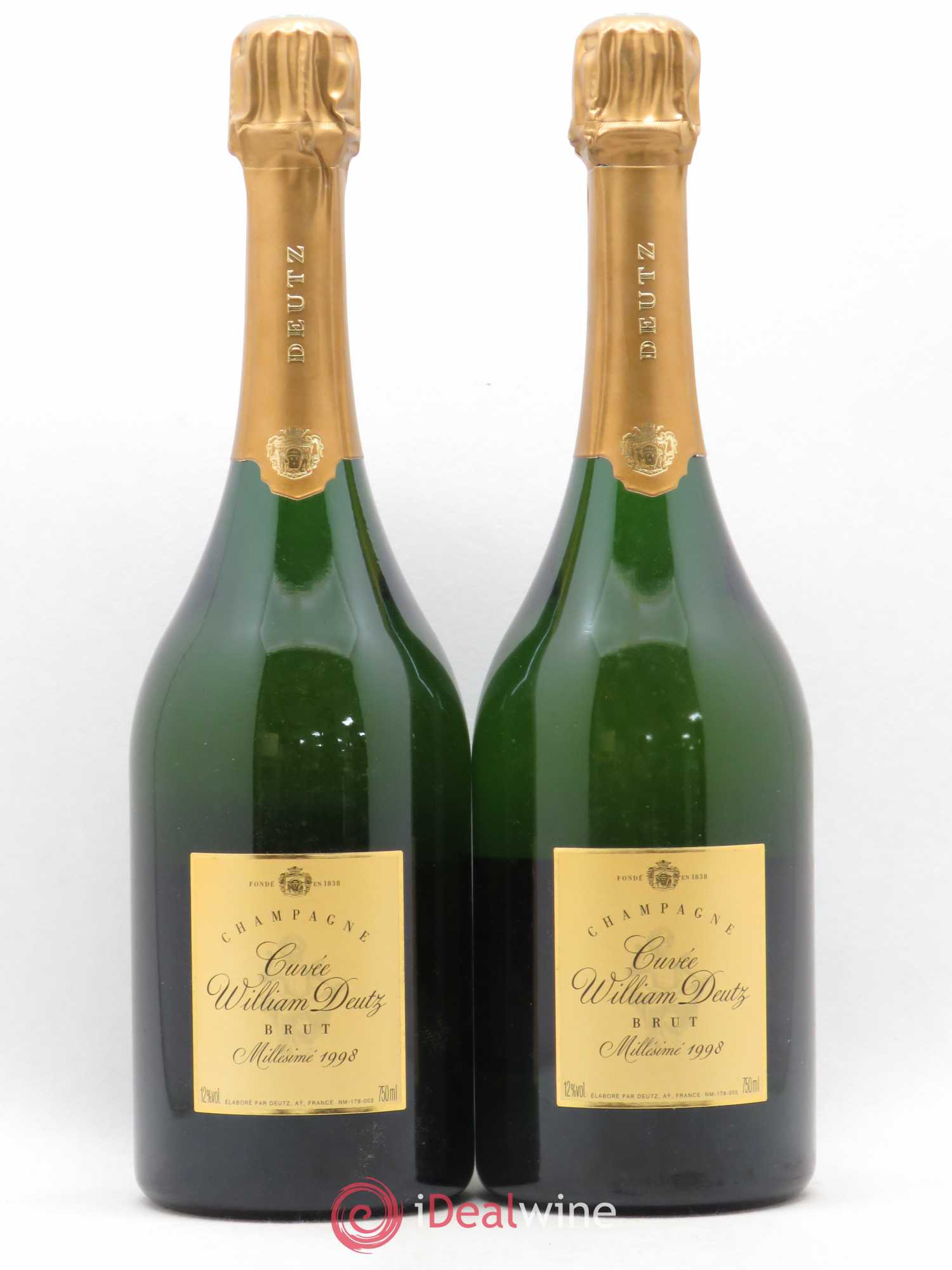 Buy Cuvée William Deutz Deutz 1998 (lot: B2110074-9982)