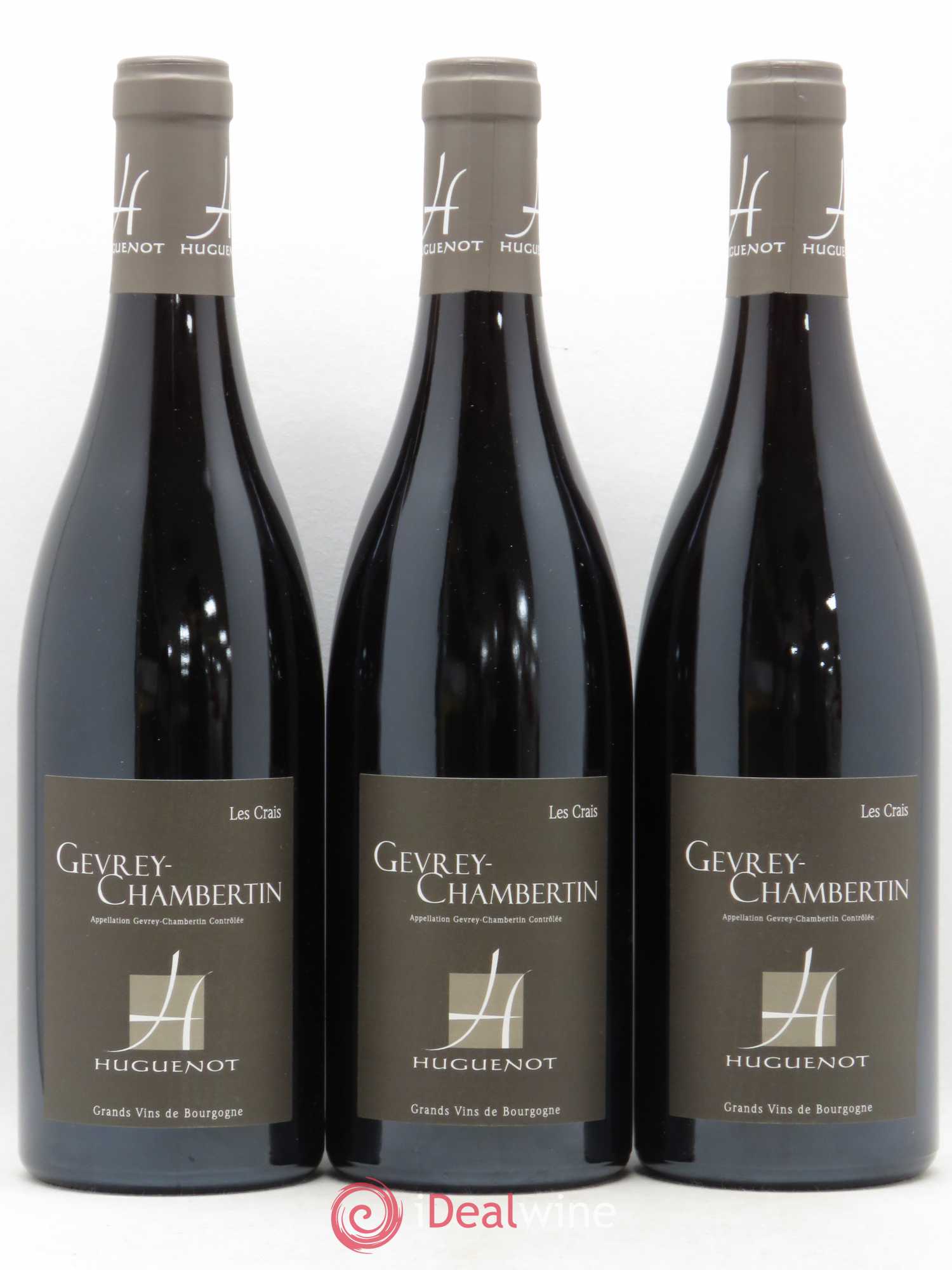 Gevrey-Chambertin Les Crais Huguenot 2016 - Posten von 3 Flaschen - 0