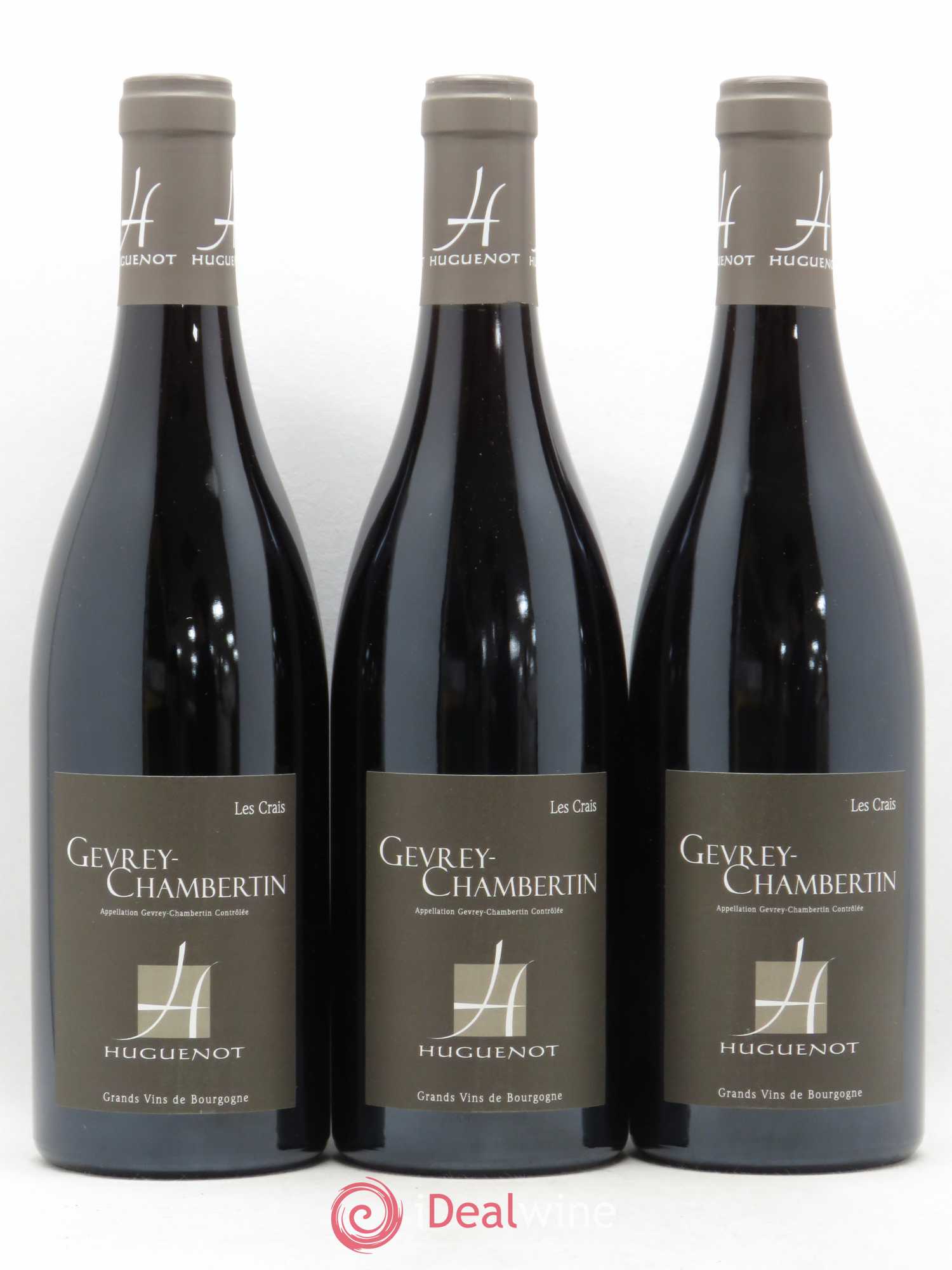 Gevrey-Chambertin Les Crais Huguenot 2016 - Posten von 3 Flaschen - 0