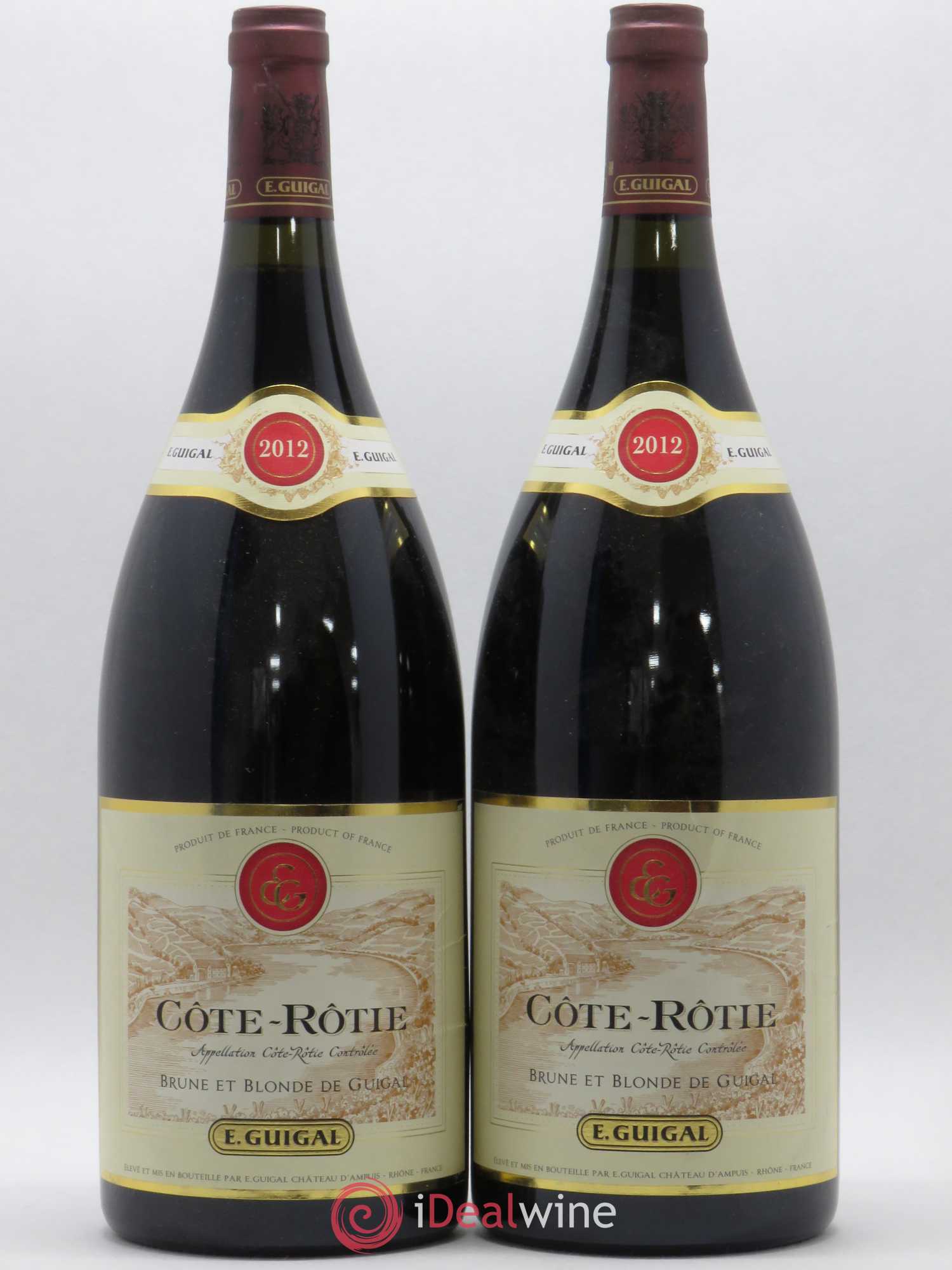 Côte-Rôtie Côtes Brune et Blonde Guigal 2012 - Lot de 2 magnums - 0