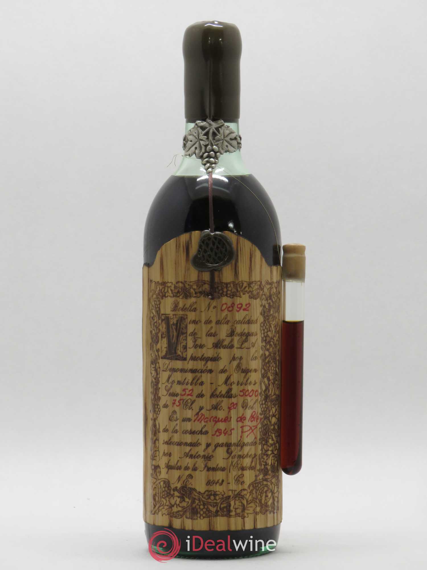 Montilla Moriles Bodegas Toro Albala Amontillado Solera 35 ans 1945 - Lot de 1 bouteille - 0