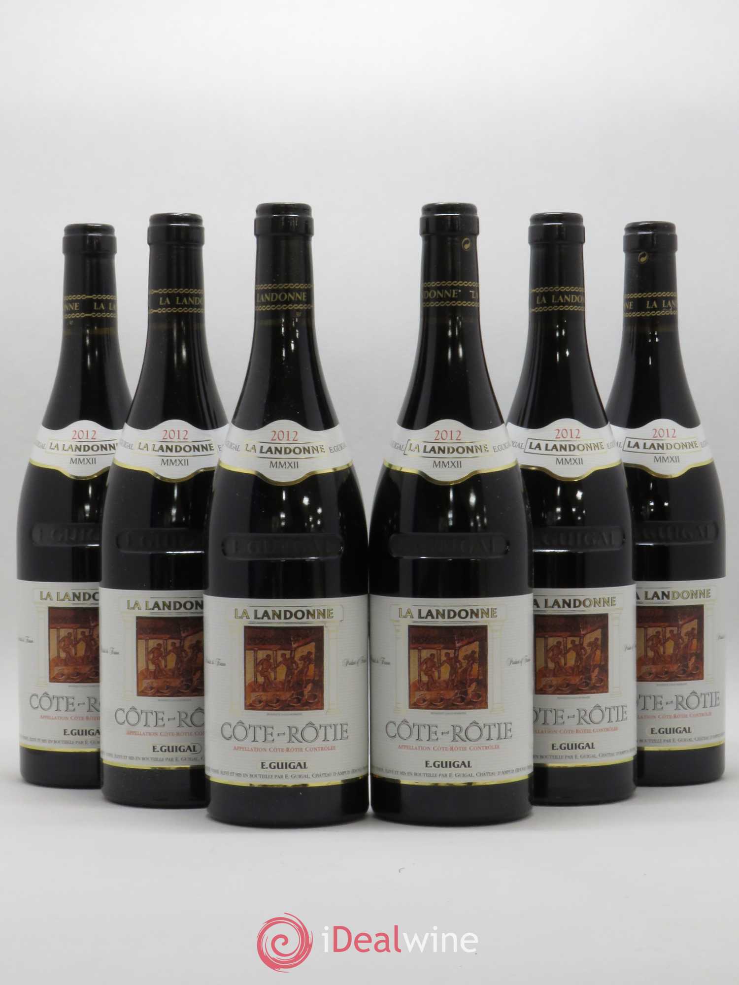 Côte-Rôtie La Landonne Guigal 2012 - Lot de 6 bouteilles - 0