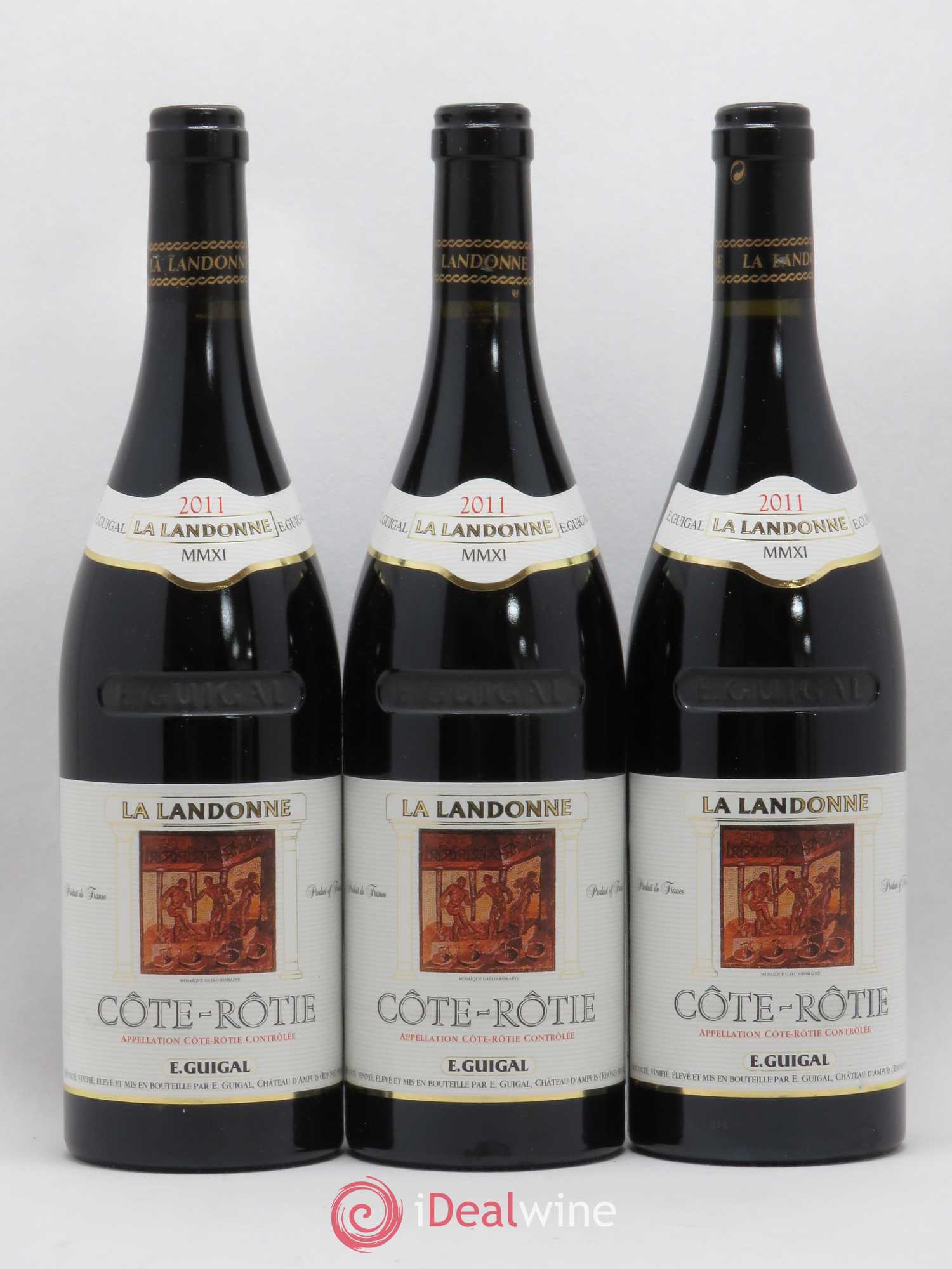 Côte-Rôtie La Landonne Guigal 2011 - Lot de 3 bouteilles - 0