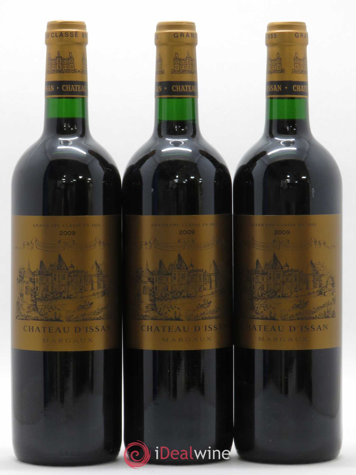 Château d'Issan 3ème Grand Cru Classé 2009 - Lot de 3 bouteilles - 0