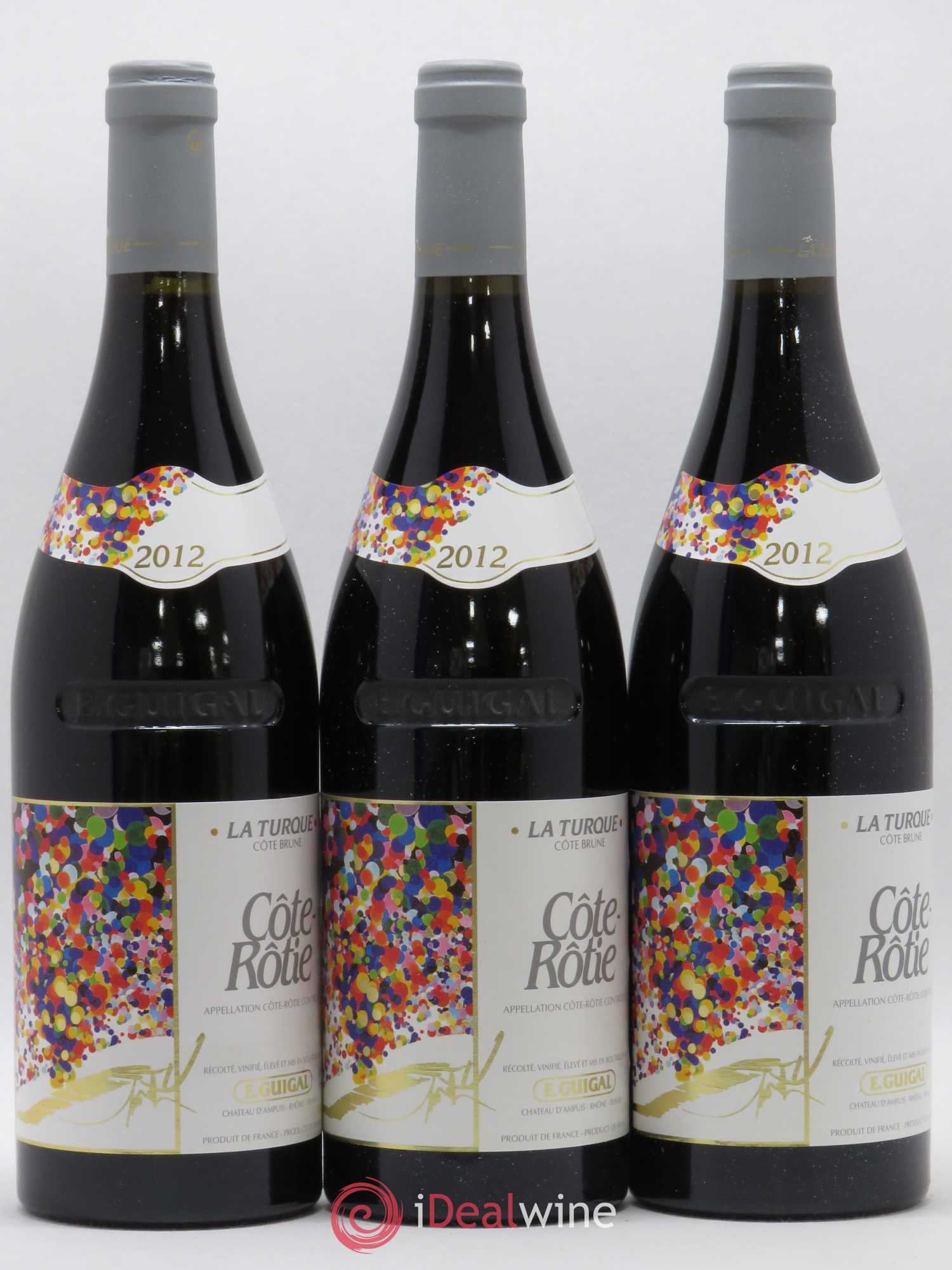 Côte-Rôtie La Turque Guigal 2012 - Lot de 6 bouteilles - 1