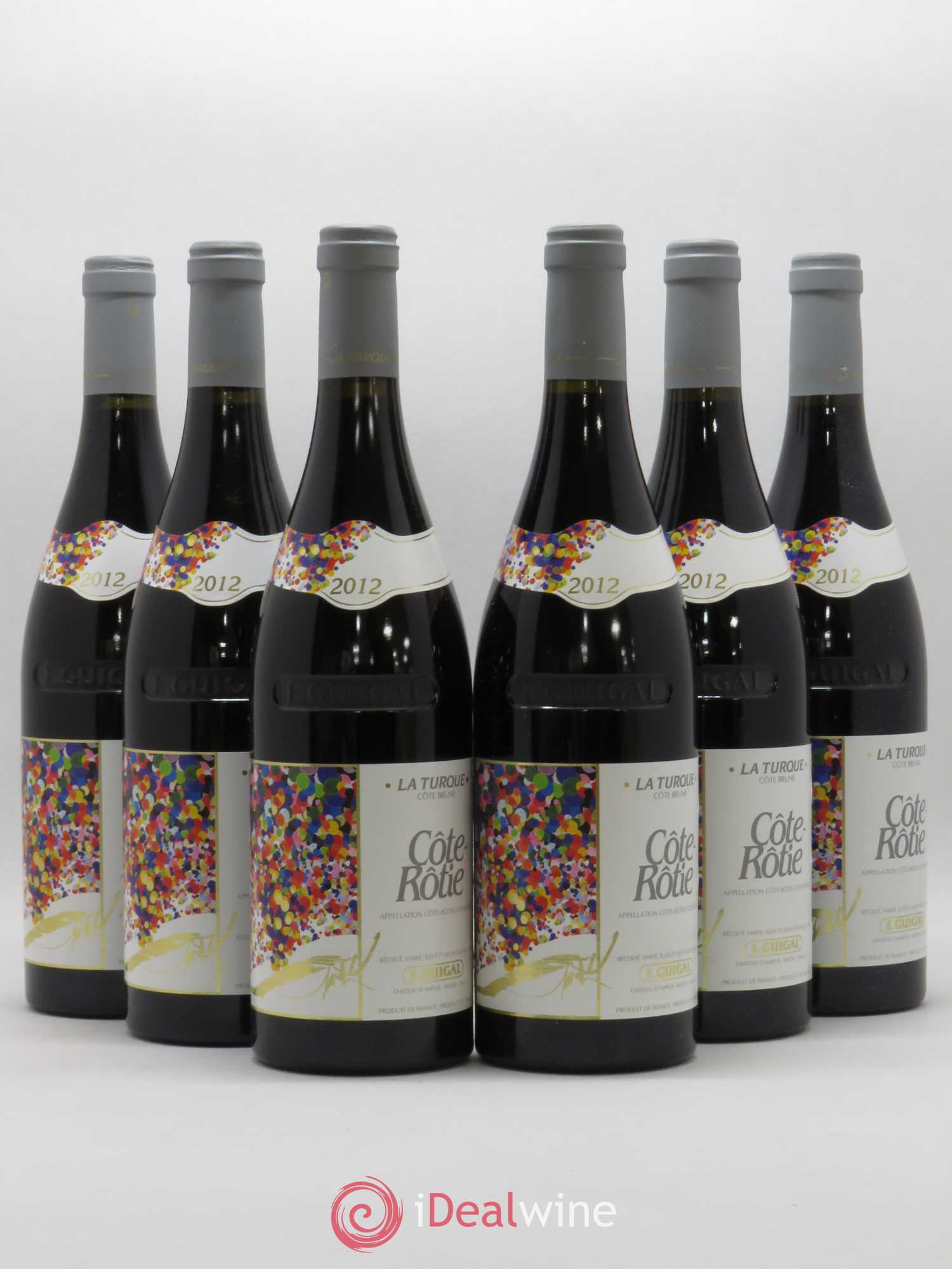 Côte-Rôtie La Turque Guigal 2012 - Lot de 6 bouteilles - 0