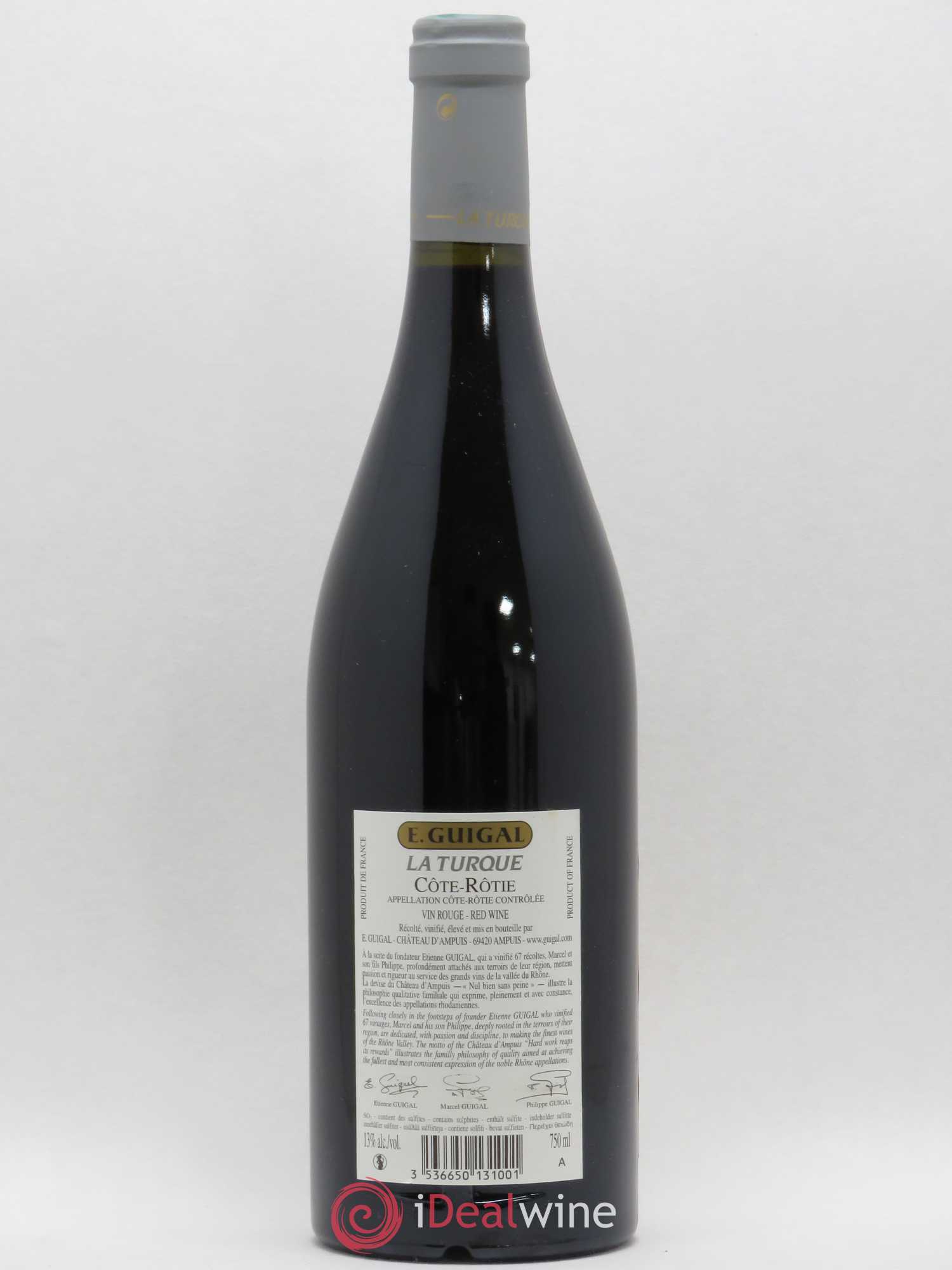 Côte-Rôtie La Turque Guigal 2011 - Lot de 1 bouteille - 1