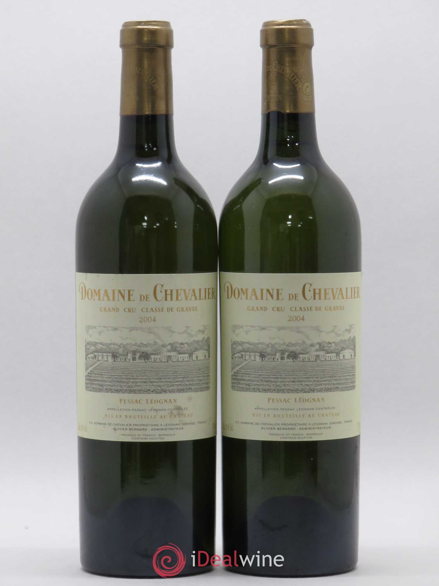 Domaine de Chevalier Cru Classé de Graves 2004 - Lot de 2 bouteilles - 0