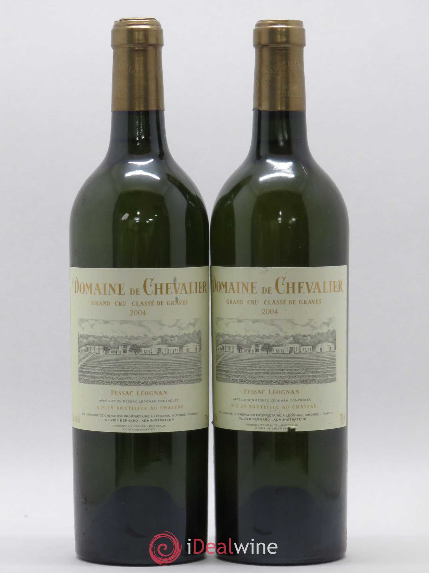 Domaine de Chevalier Cru Classé de Graves 2004 - Lot de 2 bouteilles - 0