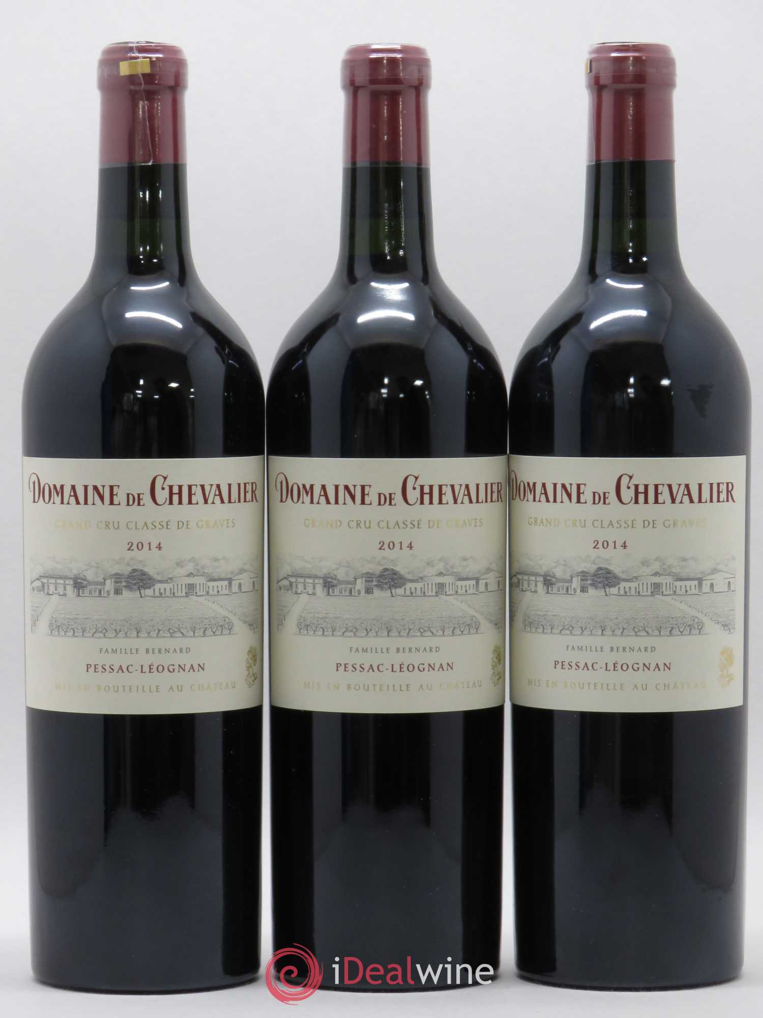 Domaine de Chevalier Cru Classé de Graves 2014 - Lot de 3 bouteilles - 0
