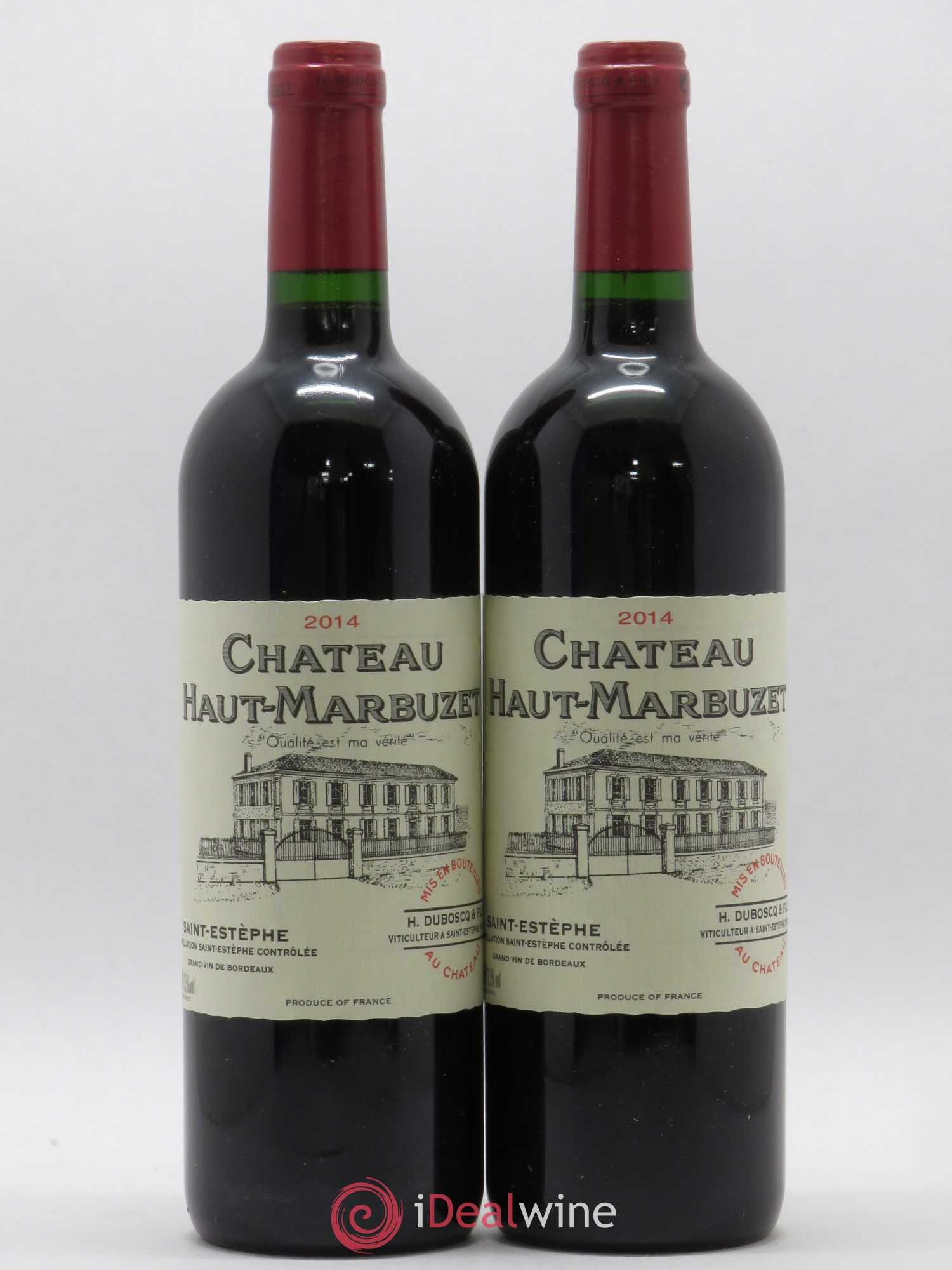 Château Haut Marbuzet 2014 - Lot de 2 bouteilles - 0