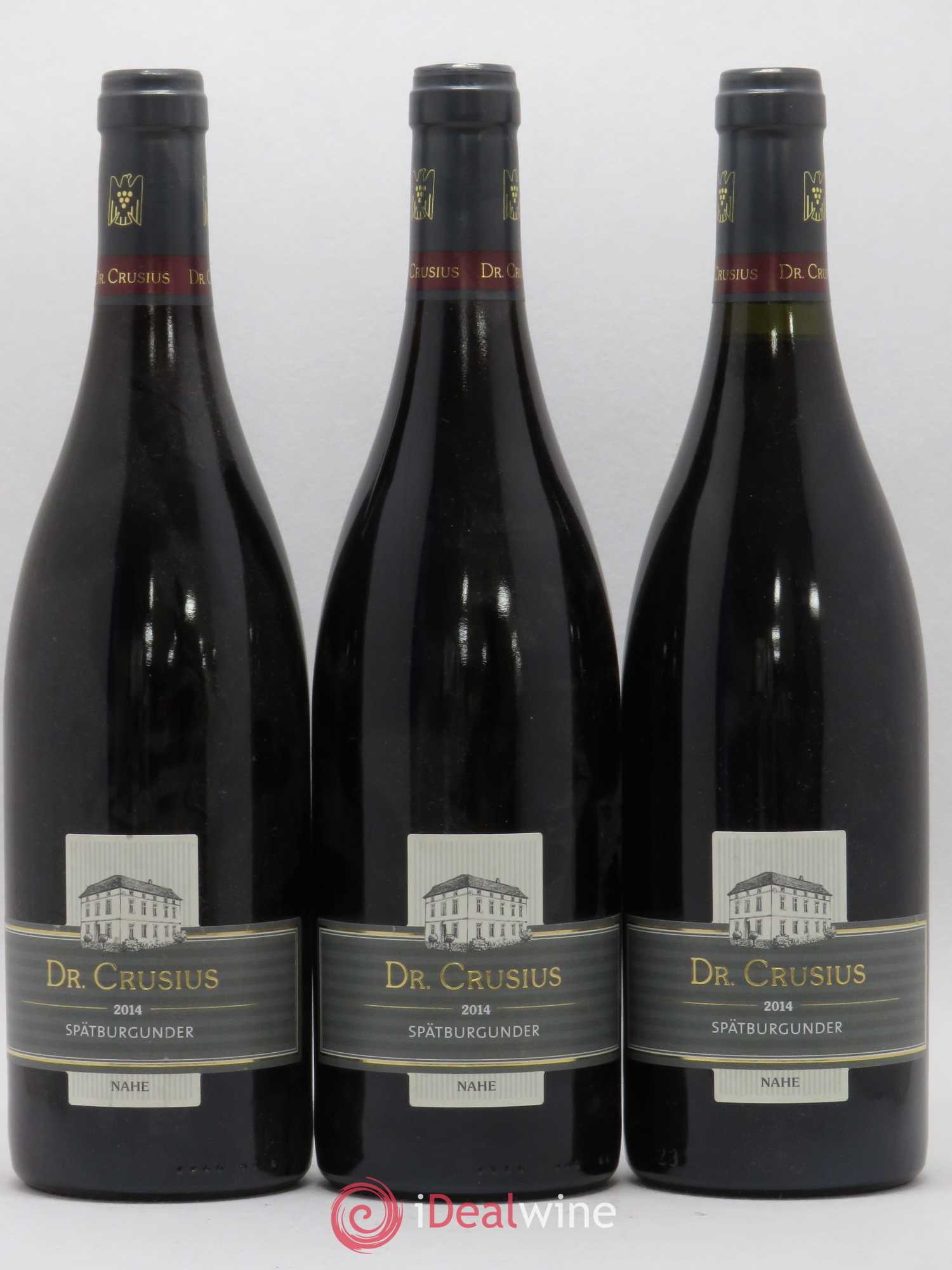 Allemagne Nahe Traiser Spätburgunder Rotwein Trocken Weingut Dr. Crusius 2014 - Posten von 6 Flaschen - 2