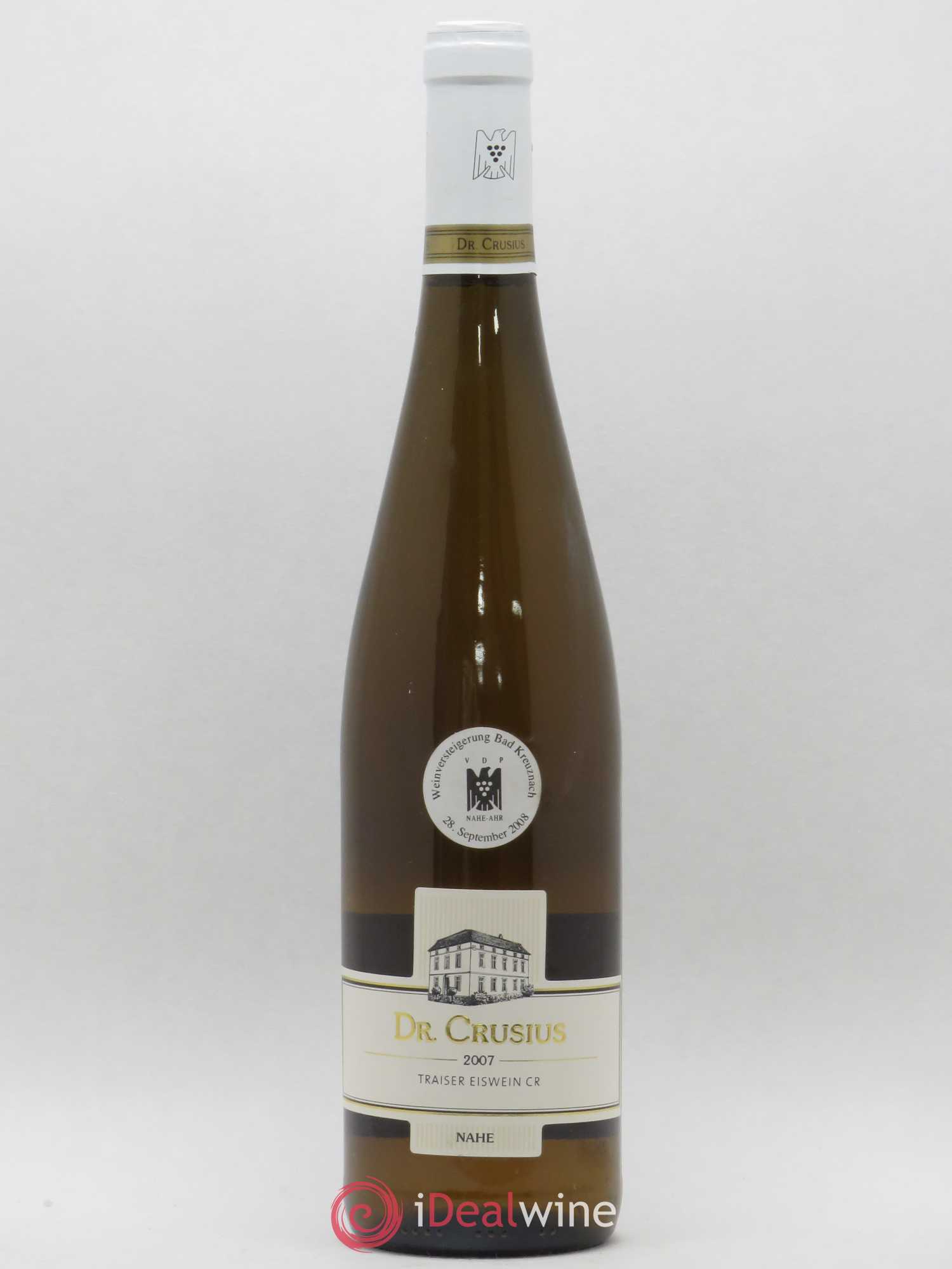 Allemagne Rheingau Nahe Traiser Riesling Eiswein CR Weingut Dr. Crusius 2007 - Posten von 1 Flasche - 0