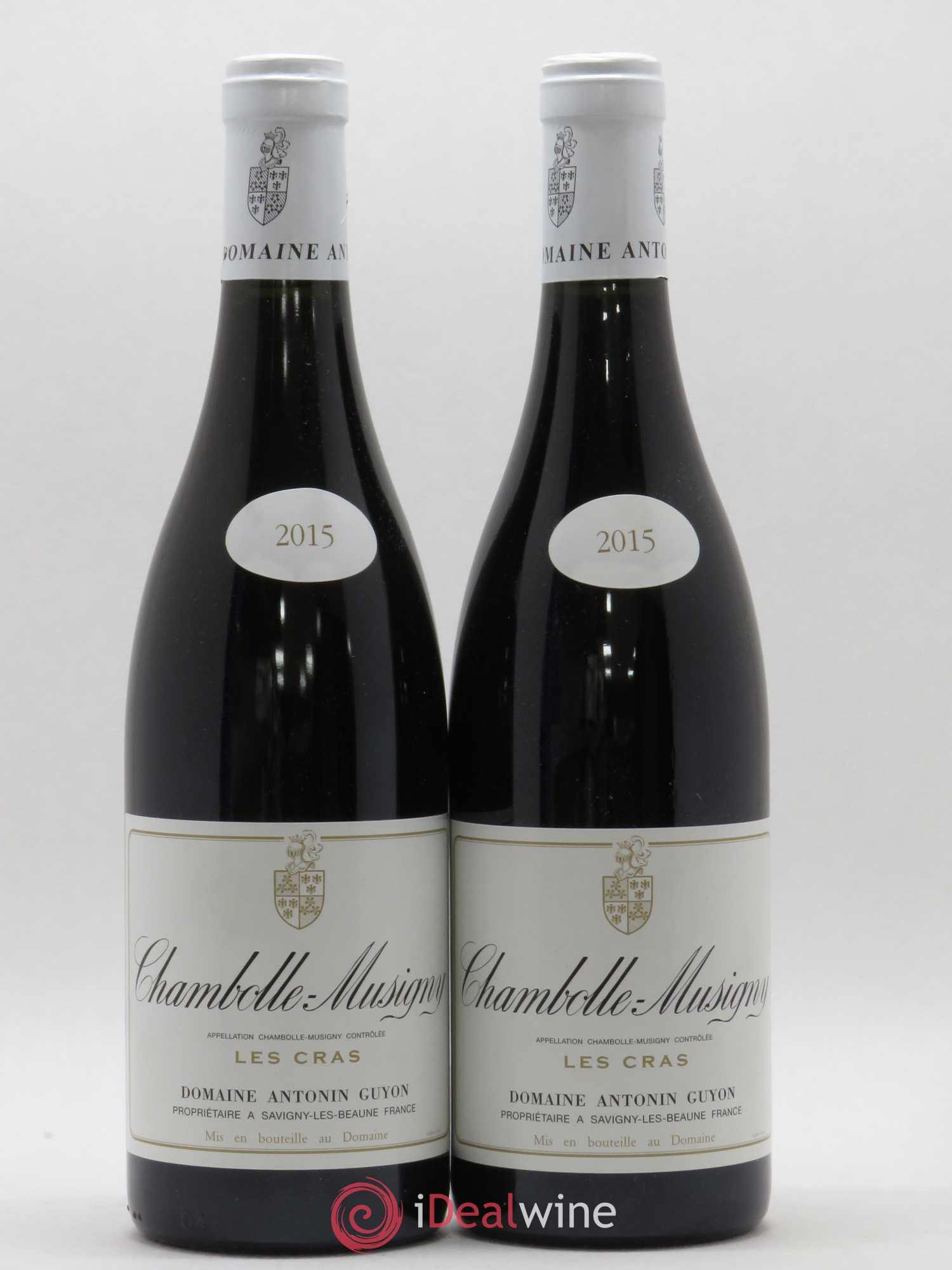 Chambolle-Musigny Les Cras A. Guyon 2015 - Posten von 2 Flaschen - 0