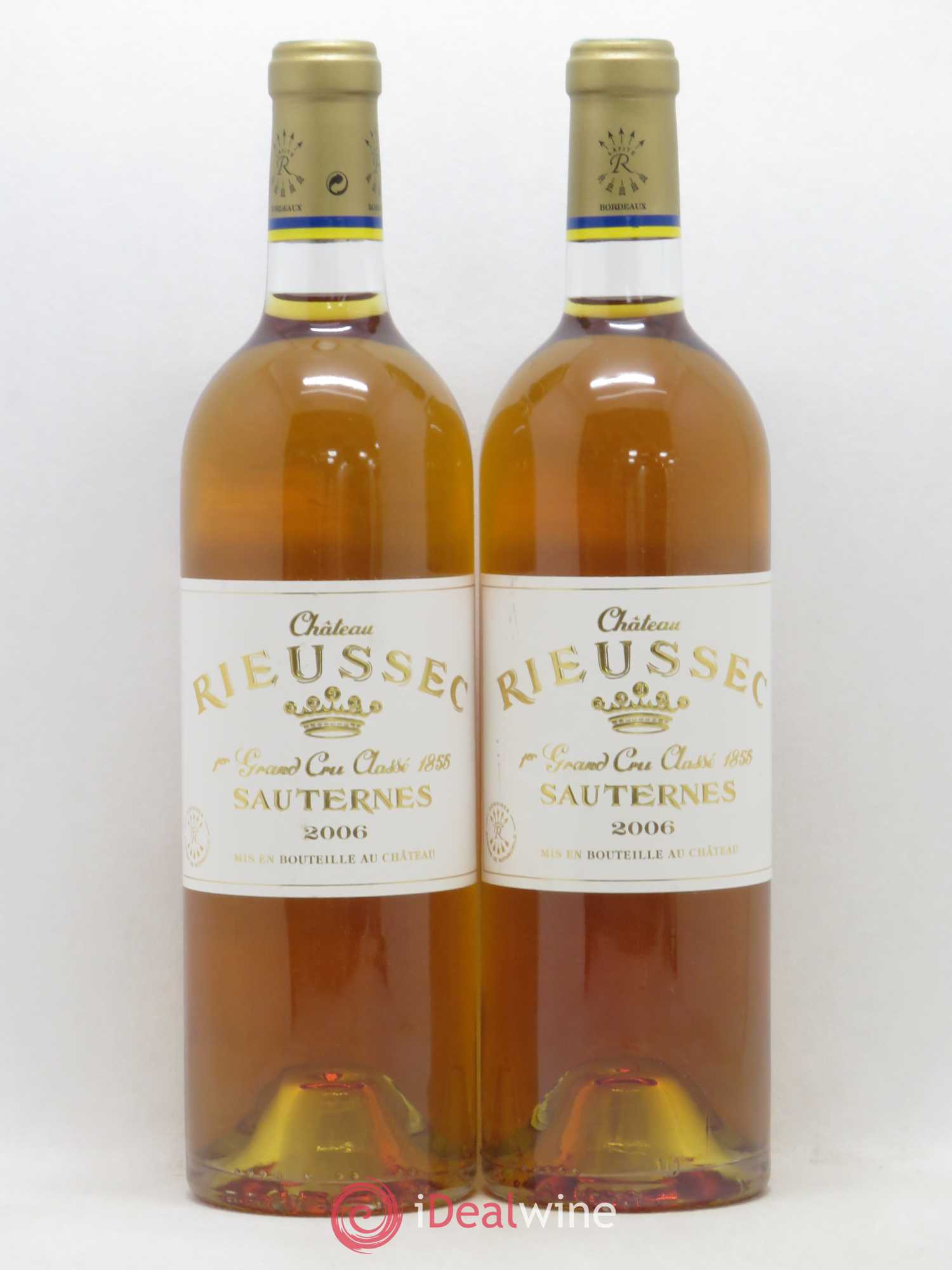 Château Rieussec 1er Grand Cru Classé 2006 - Lotto di 2 bottiglie - 0