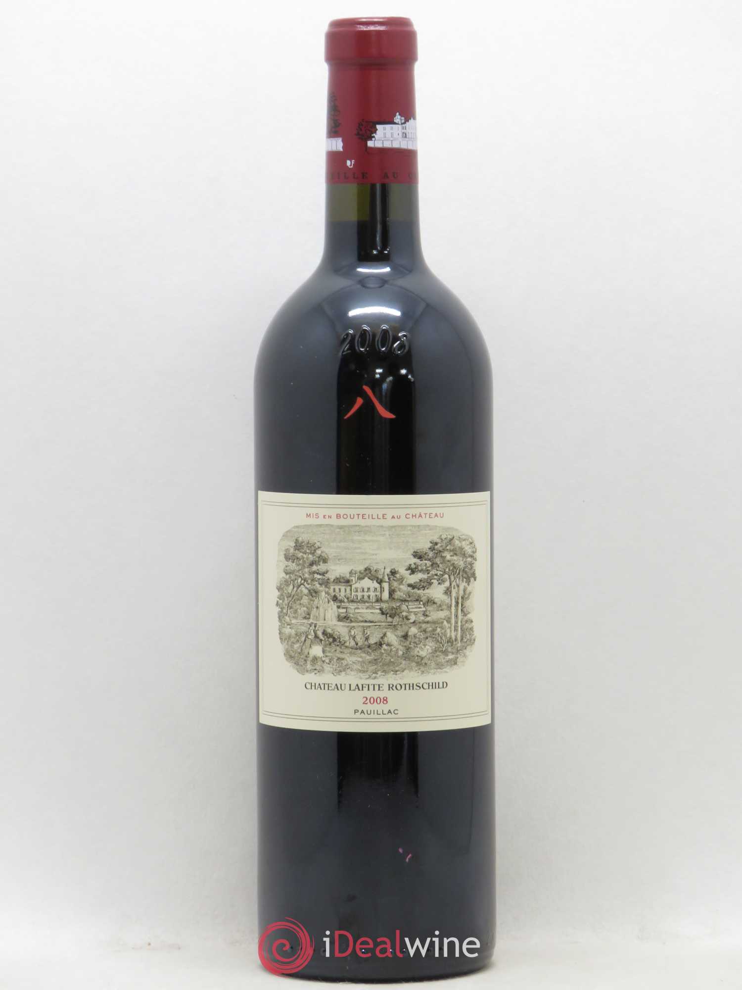 Château Lafite Rothschild 1er Grand Cru Classé 2008 - Lot de 1 bouteille - 0