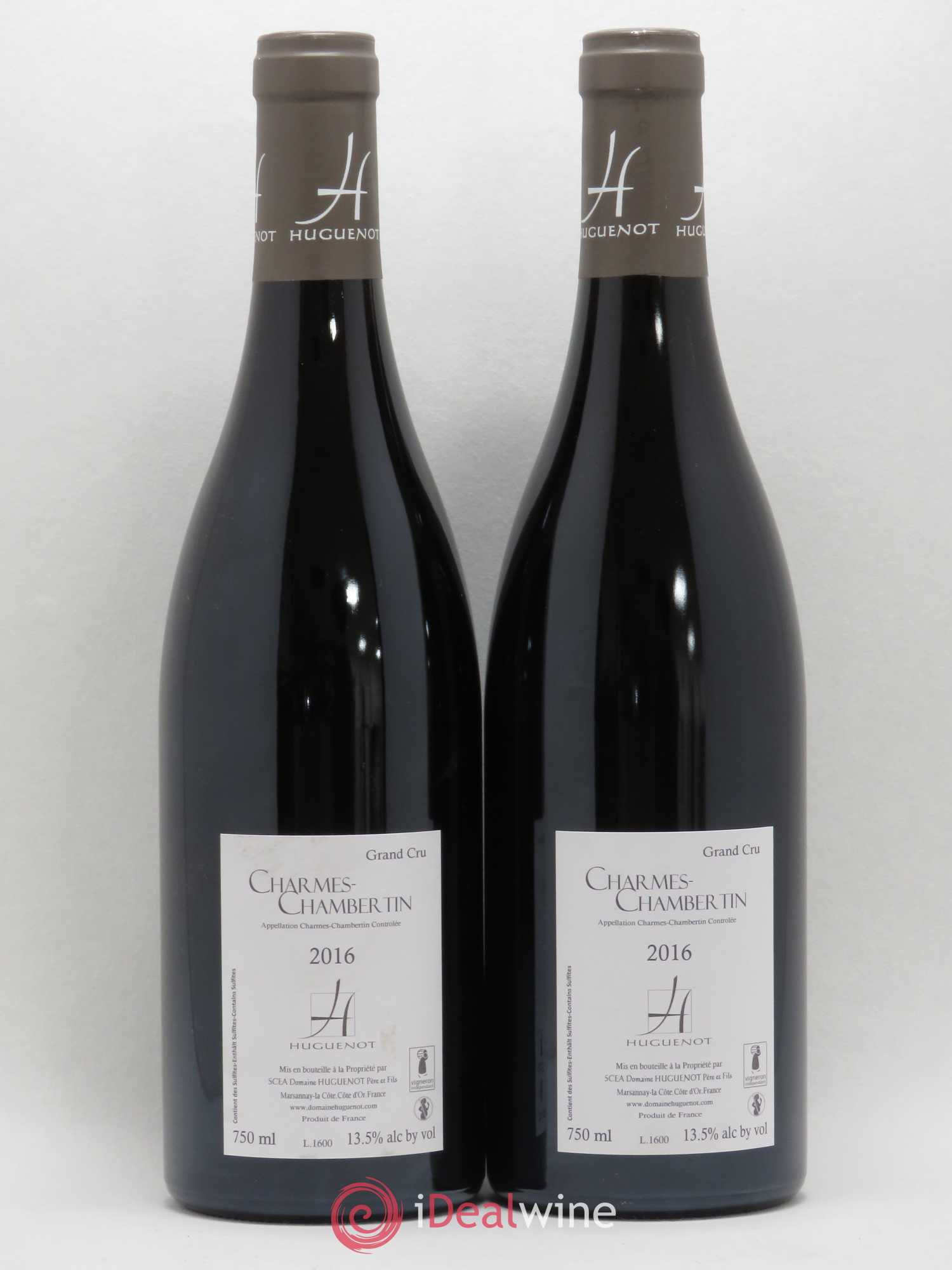 Charmes-Chambertin Grand Cru Huguenot 2016 - Posten von 2 Flaschen - 1