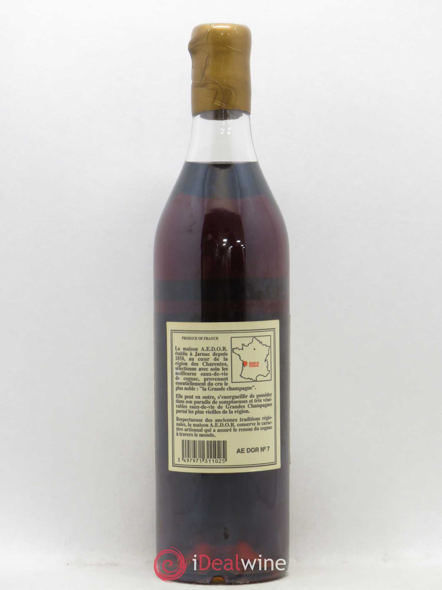 Cognac Vieille Réserve n7 AE DOR - Lot de 1 bouteille - 1
