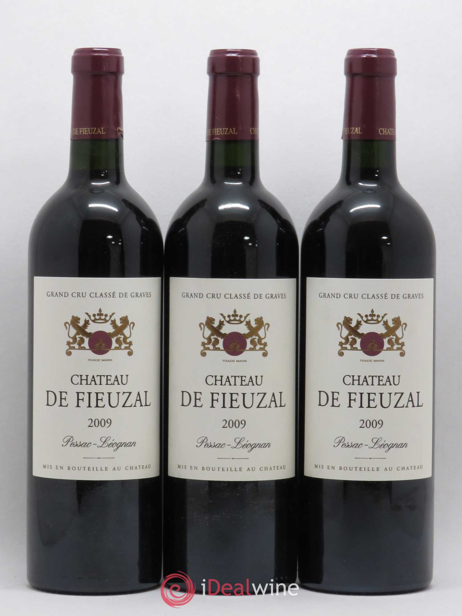 Château de Fieuzal Cru Classé de Graves 2009 - Lot de 3 bouteilles - 0