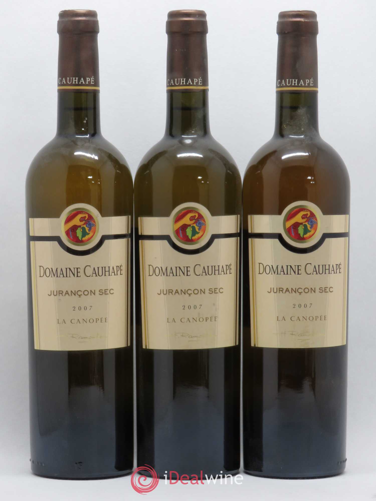 Jurançon Sec La Canopée Cauhapé 2007 - Lot de 3 bouteilles - 0