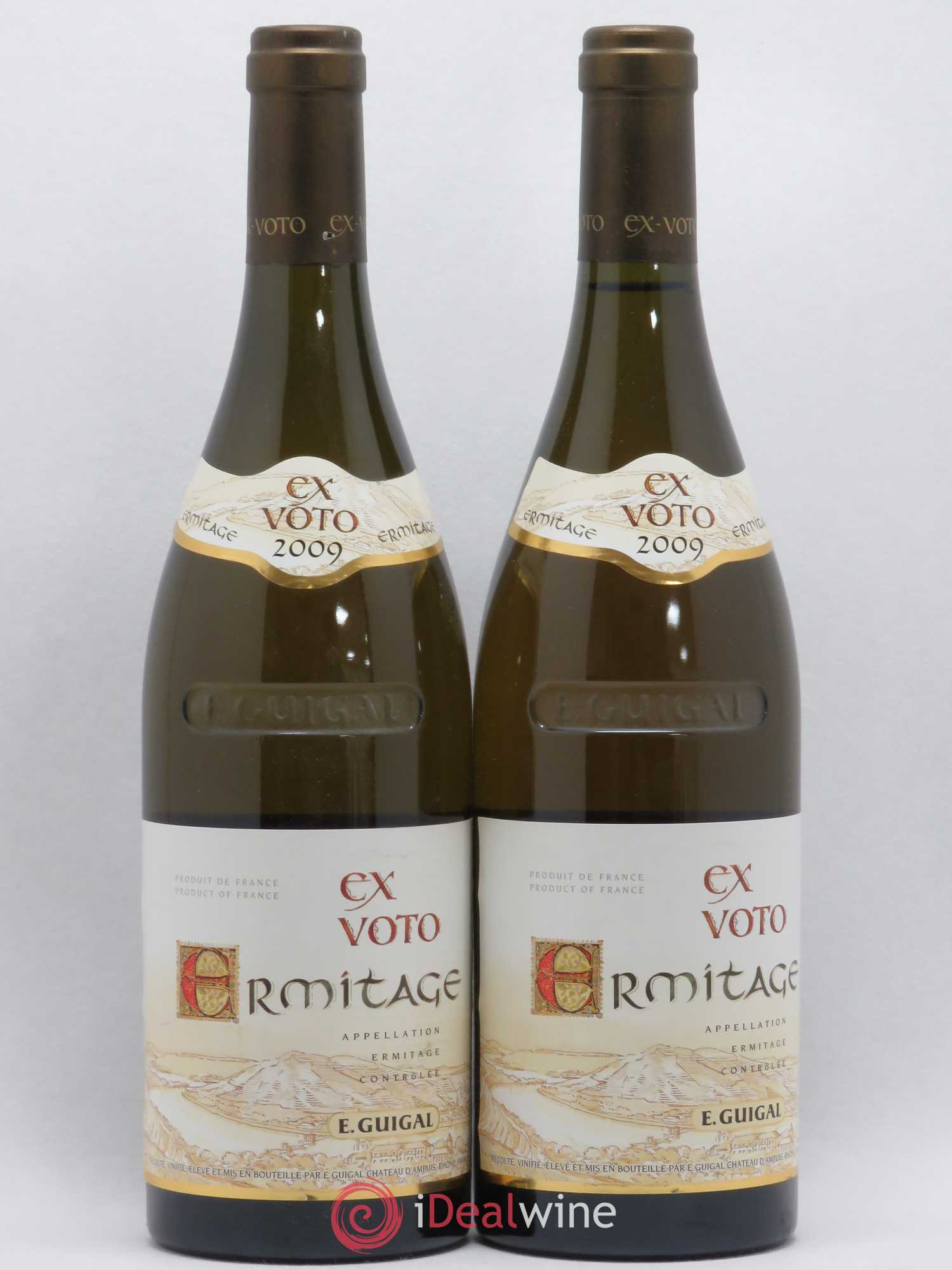 Ermitage Ex Voto Guigal 2009 - Lot de 2 bouteilles - 0