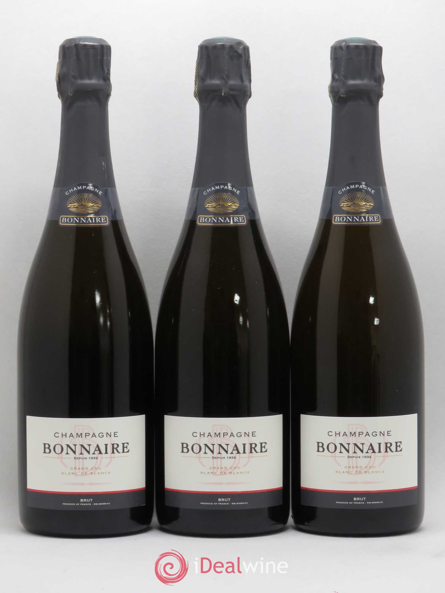 Champagne Grand Cru Blanc de Blancs Bonnaire - Posten von 6 Flaschen - 2