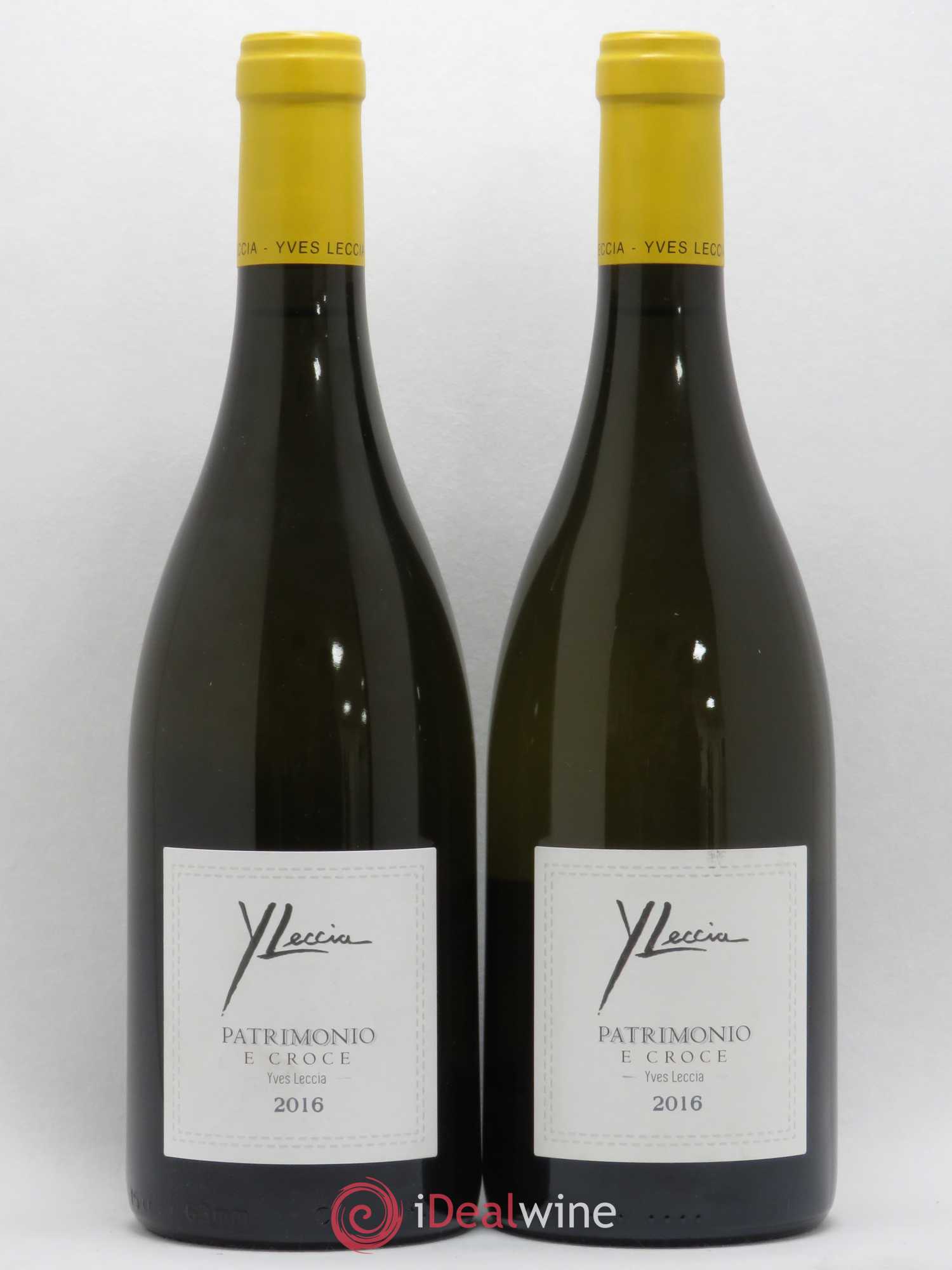 Patrimonio Yves Leccia E Croce 2016 - Lot de 2 bouteilles - 0