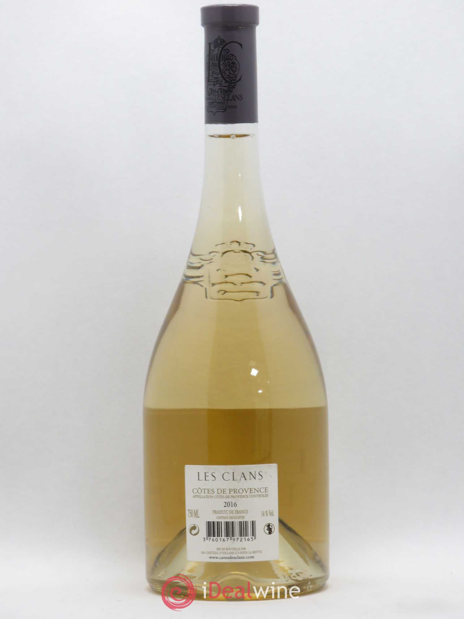 Côtes de Provence Les Clans Château d'Esclans 2016 - Posten von 1 Flasche - 1