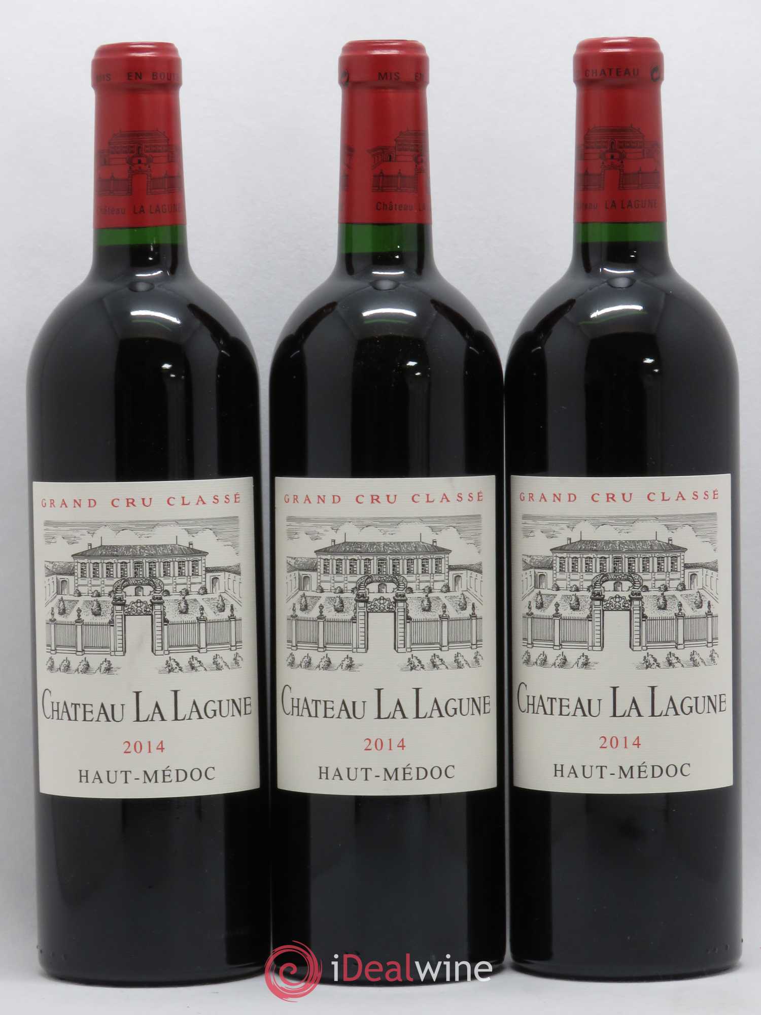 Château la Lagune 3ème Grand Cru Classé 2014 - Lot de 3 bouteilles - 0