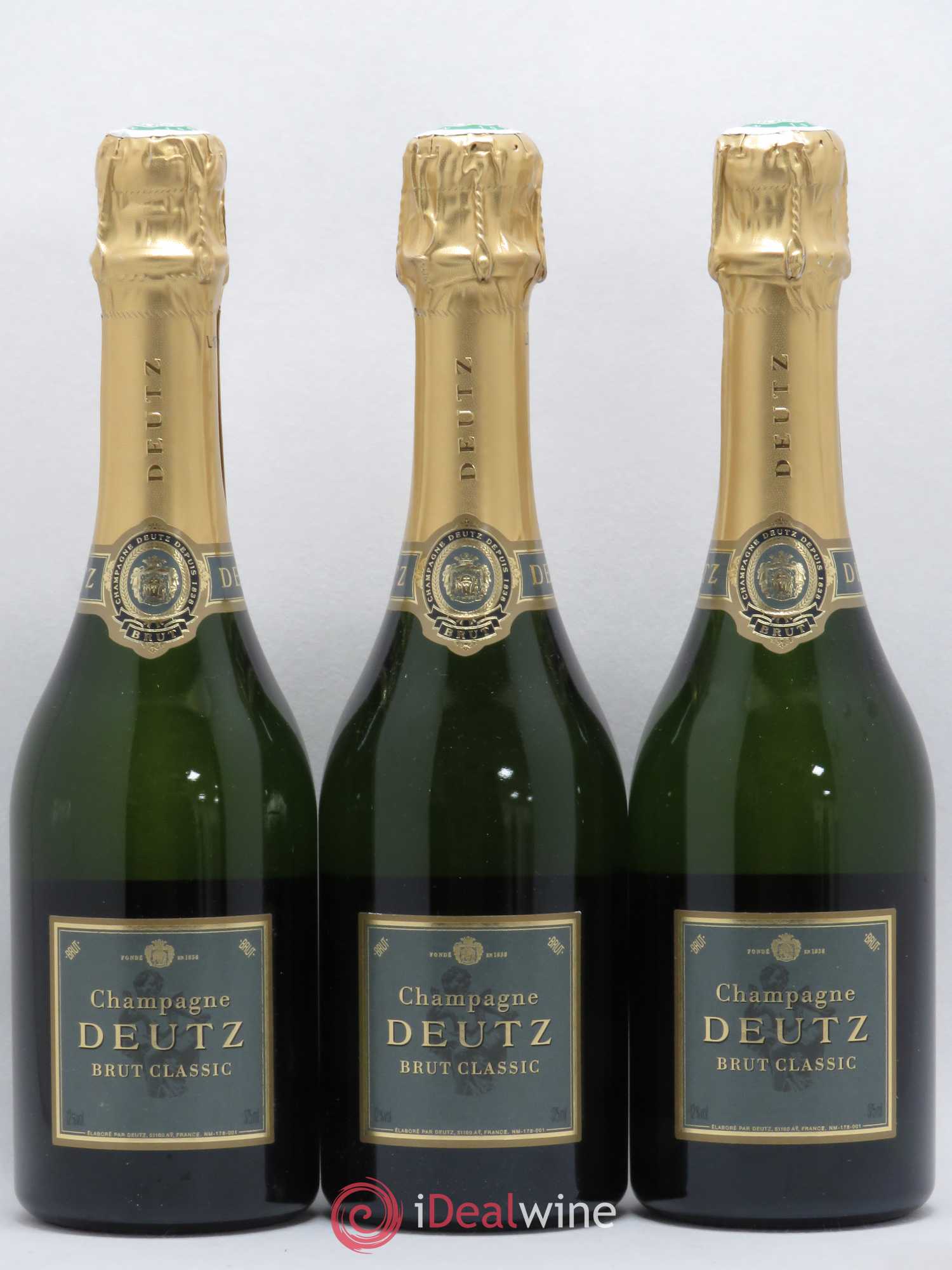 Brut Classic Deutz - Lot de 6 demi bouteilles - 1