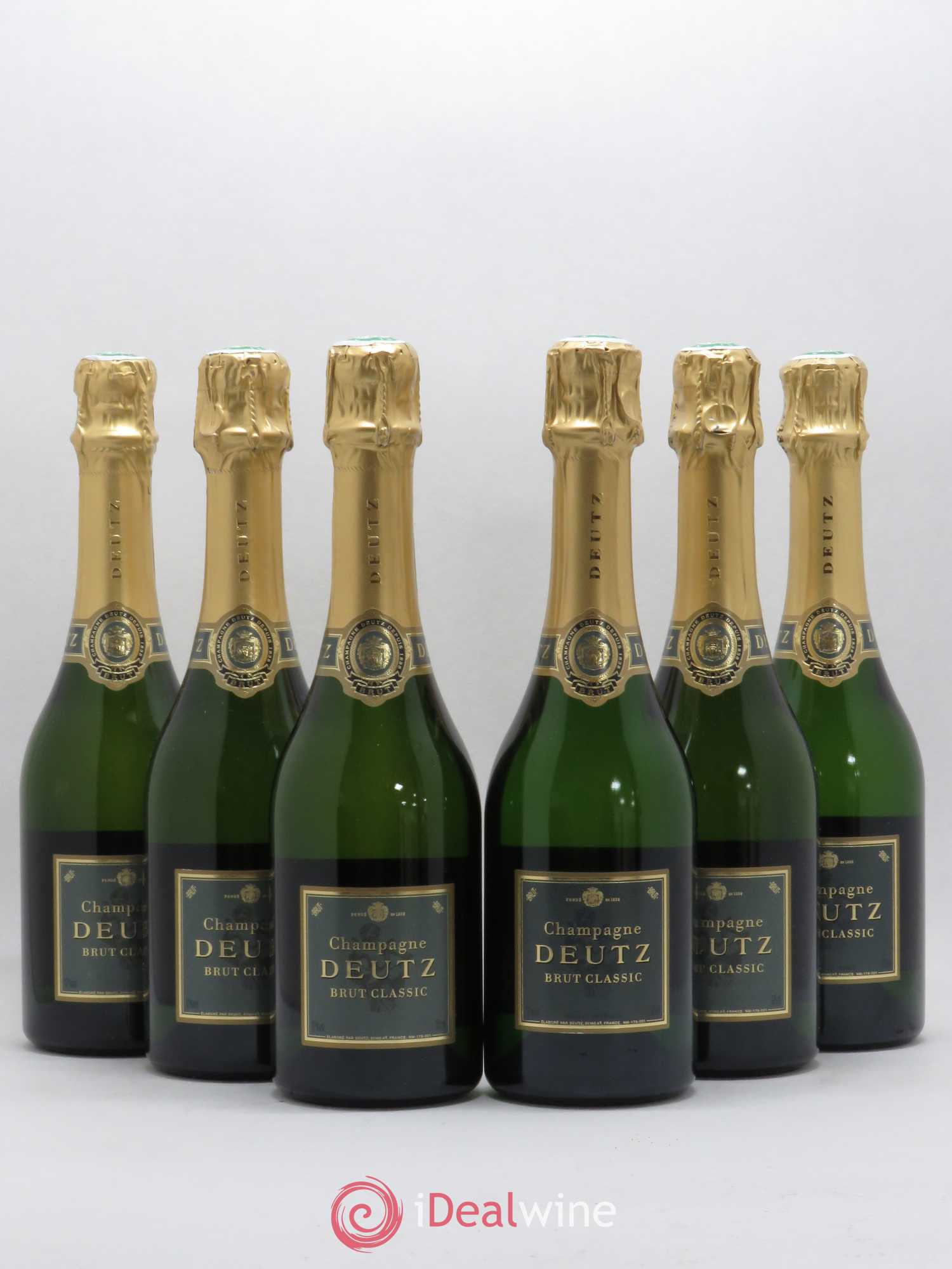 Brut Classic Deutz - Lot de 6 demi bouteilles - 0