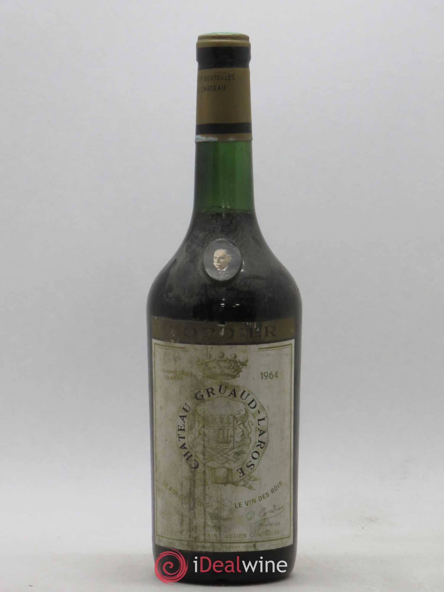 Château Gruaud Larose 2ème Grand Cru Classé 1964 - Lot de 1 bouteille - 0