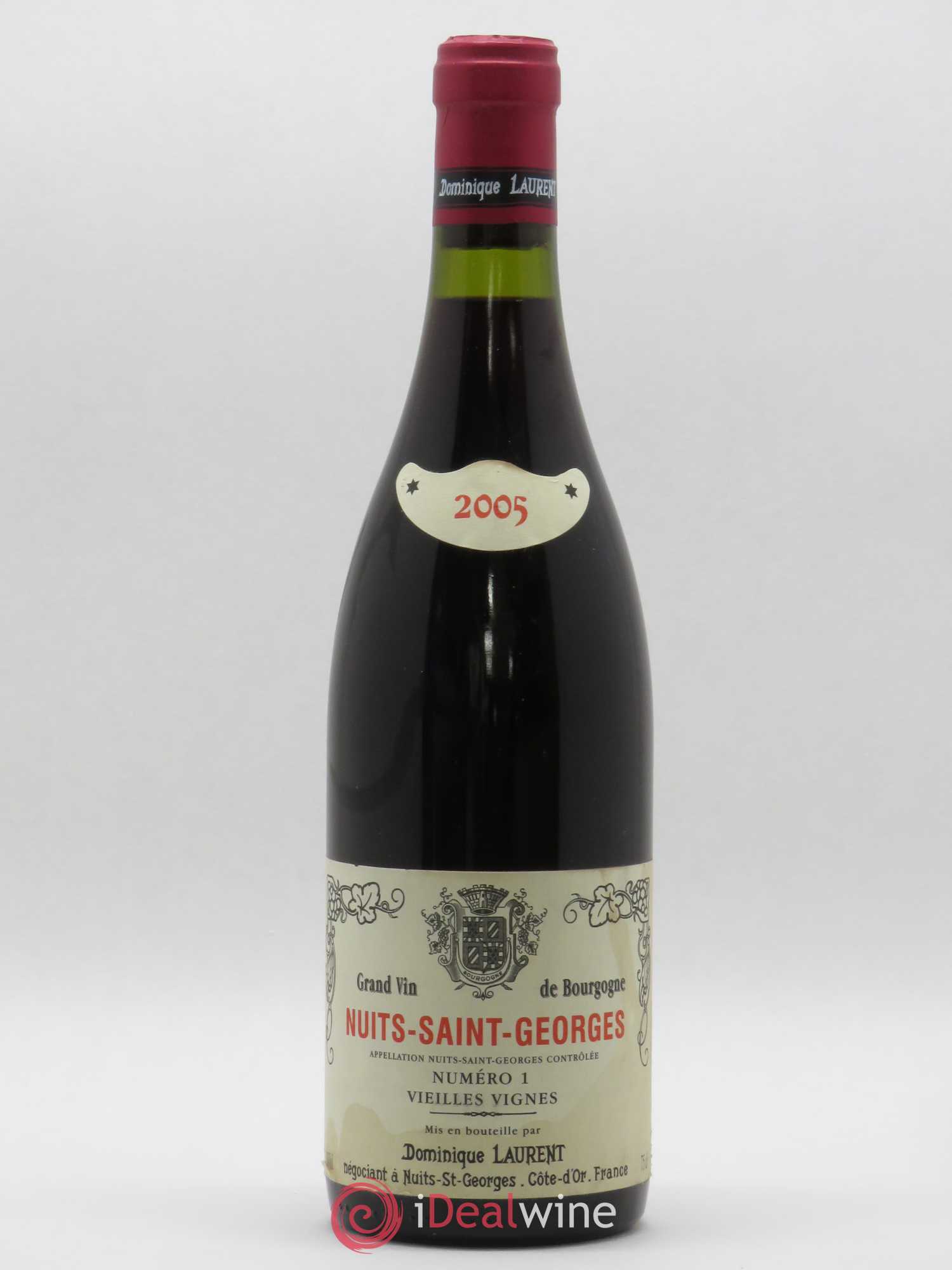 Nuits-Saint-Georges Vieilles Vignes Numero 1 Dominique Laurent 2005 - Lot de 1 bouteille - 0