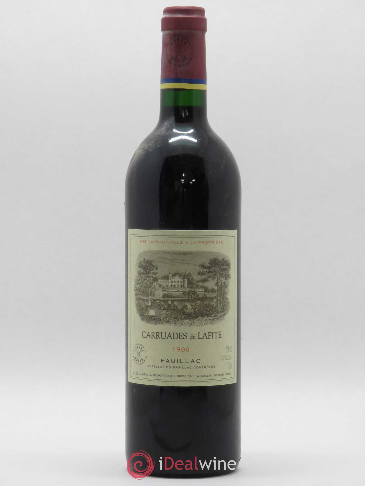 Carruades de Lafite Rothschild Second Vin 1996 - Lot de 1 bouteille - 0