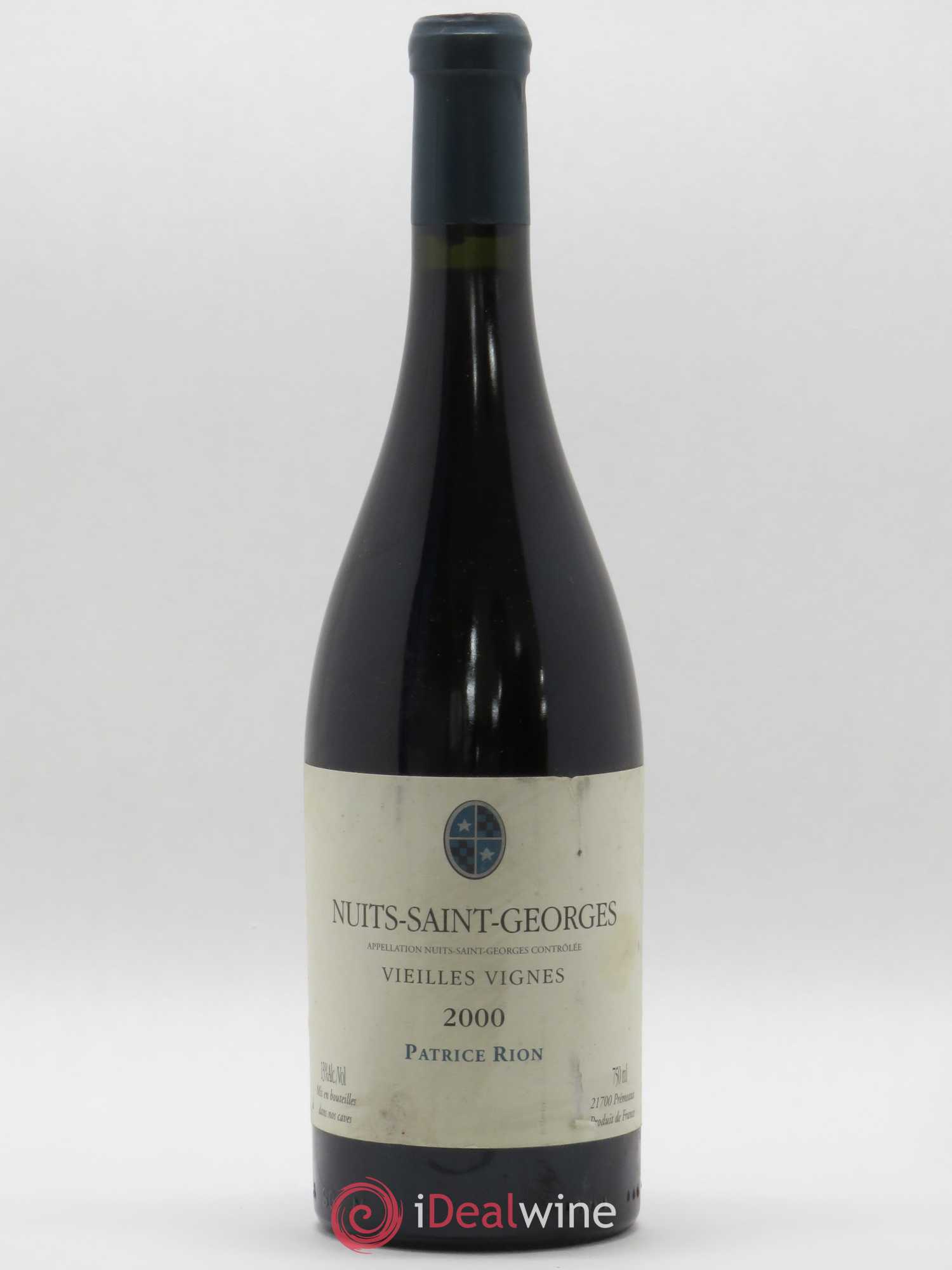 Nuits-Saint-Georges Vieilles Vignes Patrice Rion 2000 - Lot de 1 bouteille - 0