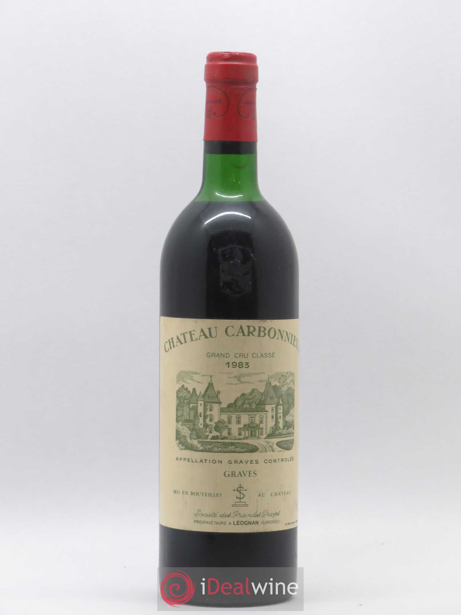 Château Carbonnieux Cru Classé de Graves 1983 - Lot de 1 bouteille - 0