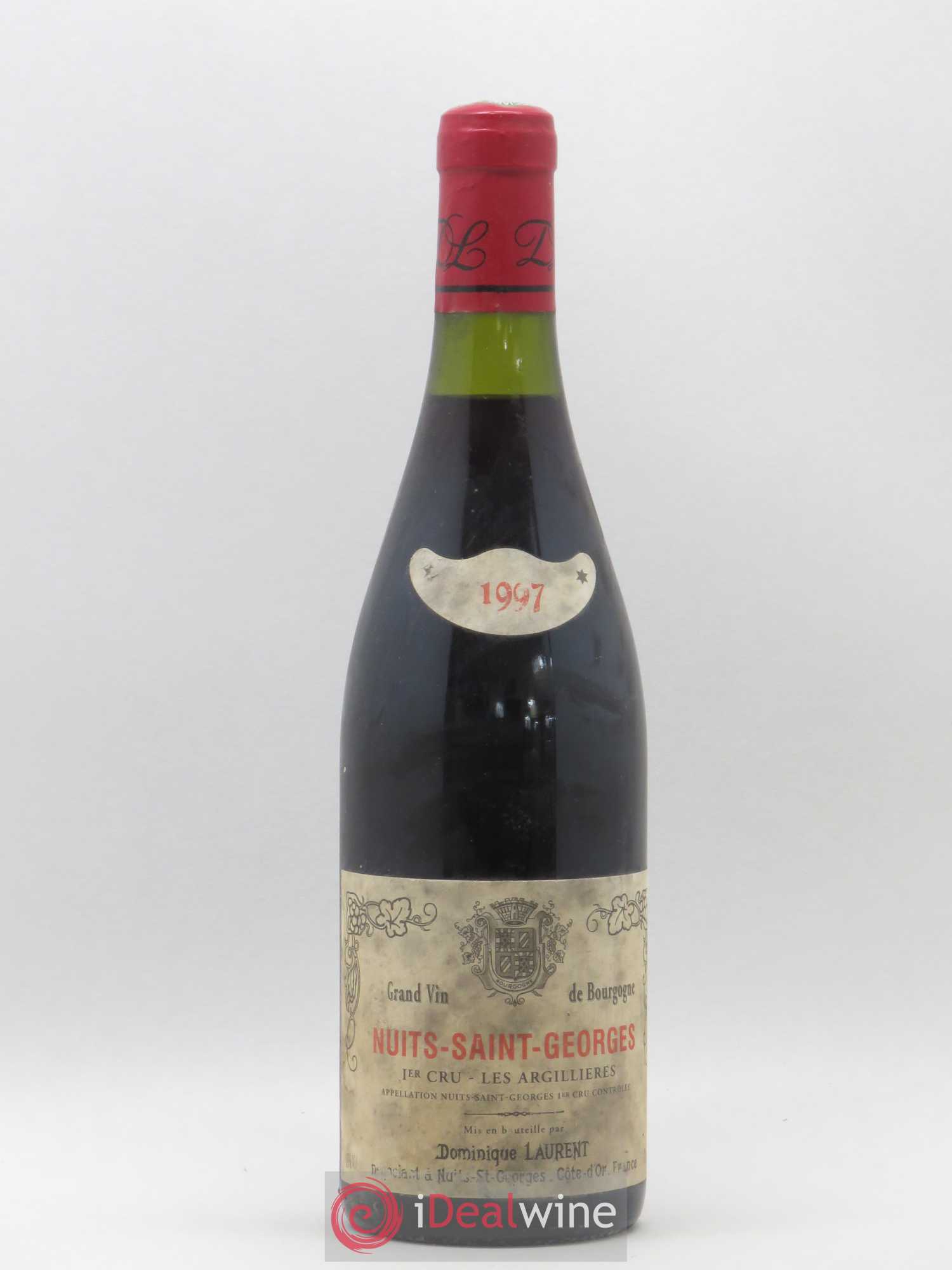 Nuits-Saint-Georges 1er Cru Les Argillieres Dominique Laurent 1997 - Posten von 1 Flasche - 0