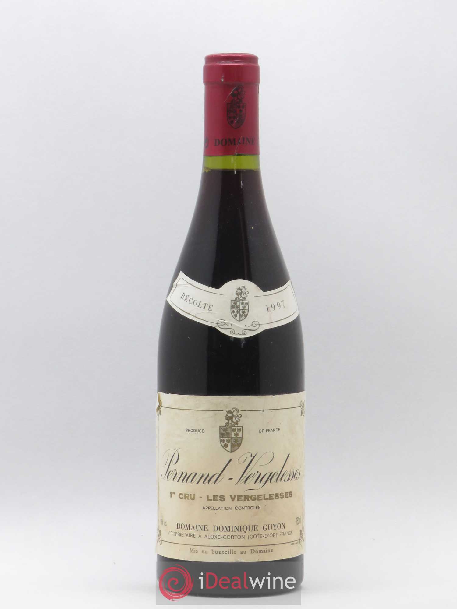 Pernand-Vergelesses 1er Cru 1997 - Posten von 1 Flasche - 0