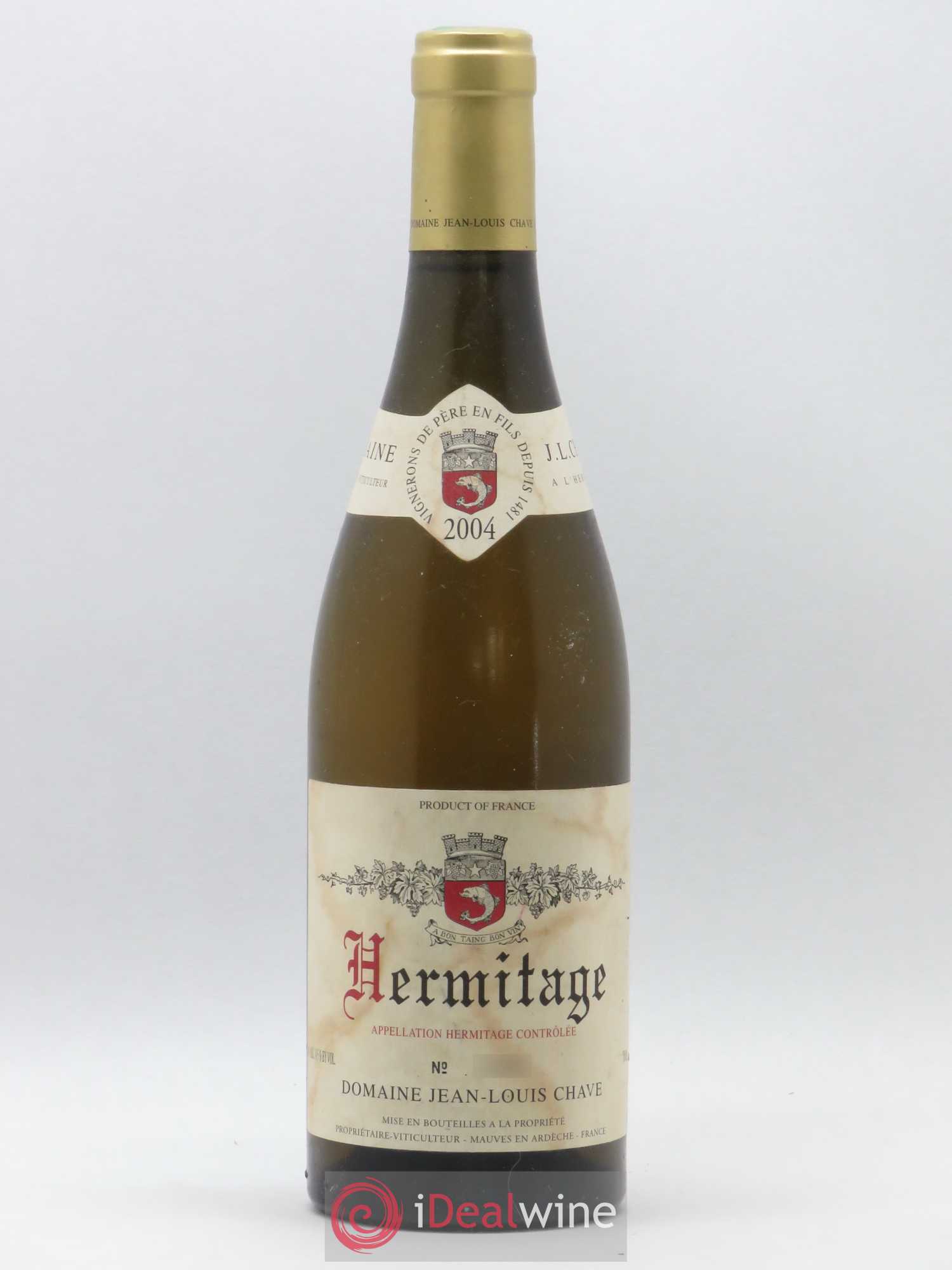 Hermitage Jean-Louis Chave 2004 - Lot de 1 bouteille - 0