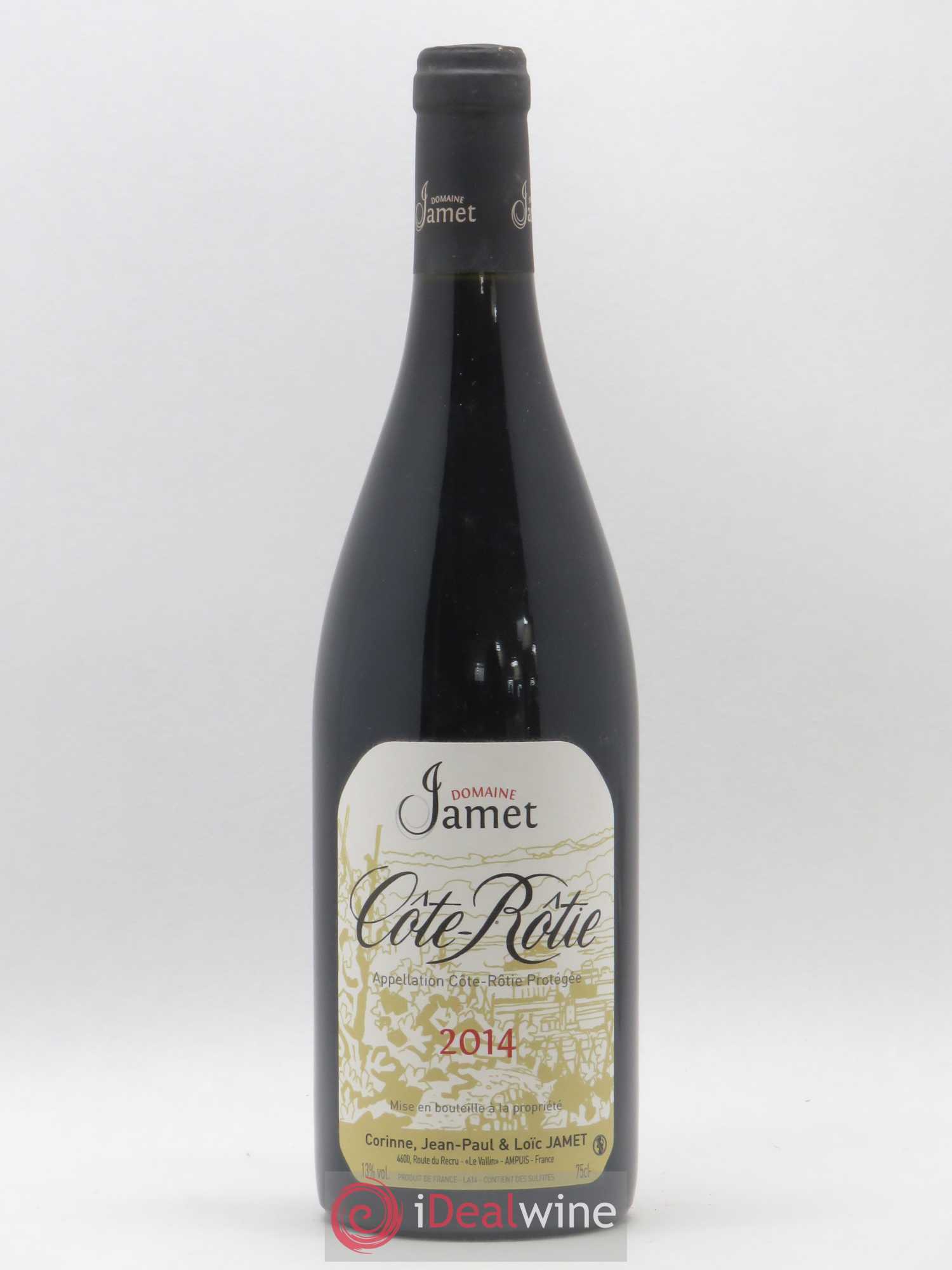 Côte-Rôtie Jamet (Domaine) 2014 - Lot de 1 bouteille - 0