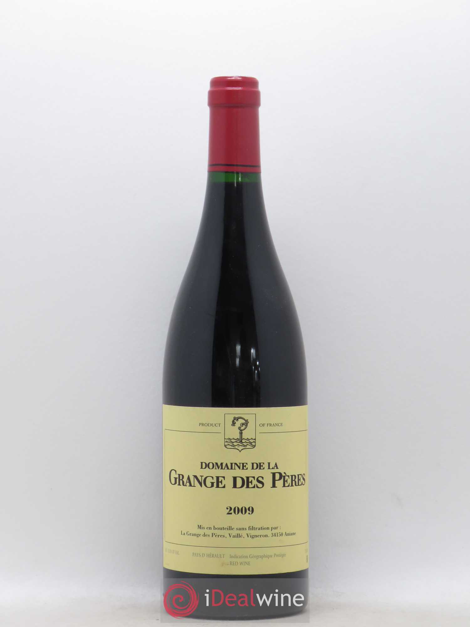 Pays d'Hérault Grange des Pères Laurent Vaillé 2009 - Lot de 1 bouteille - 0